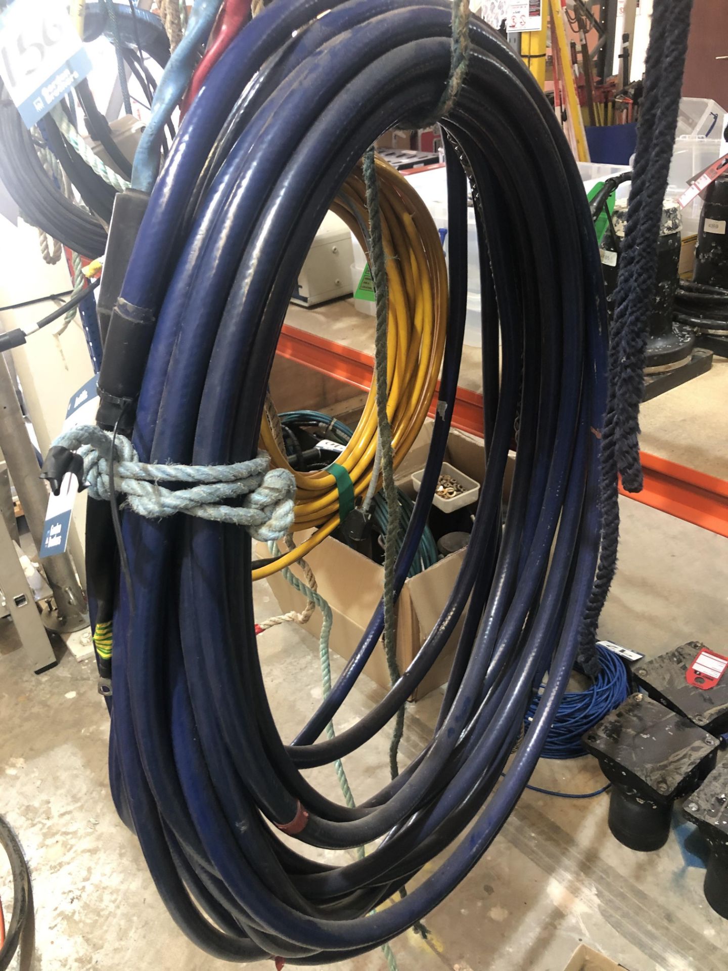 High voltage boomer cable, approx. 15m