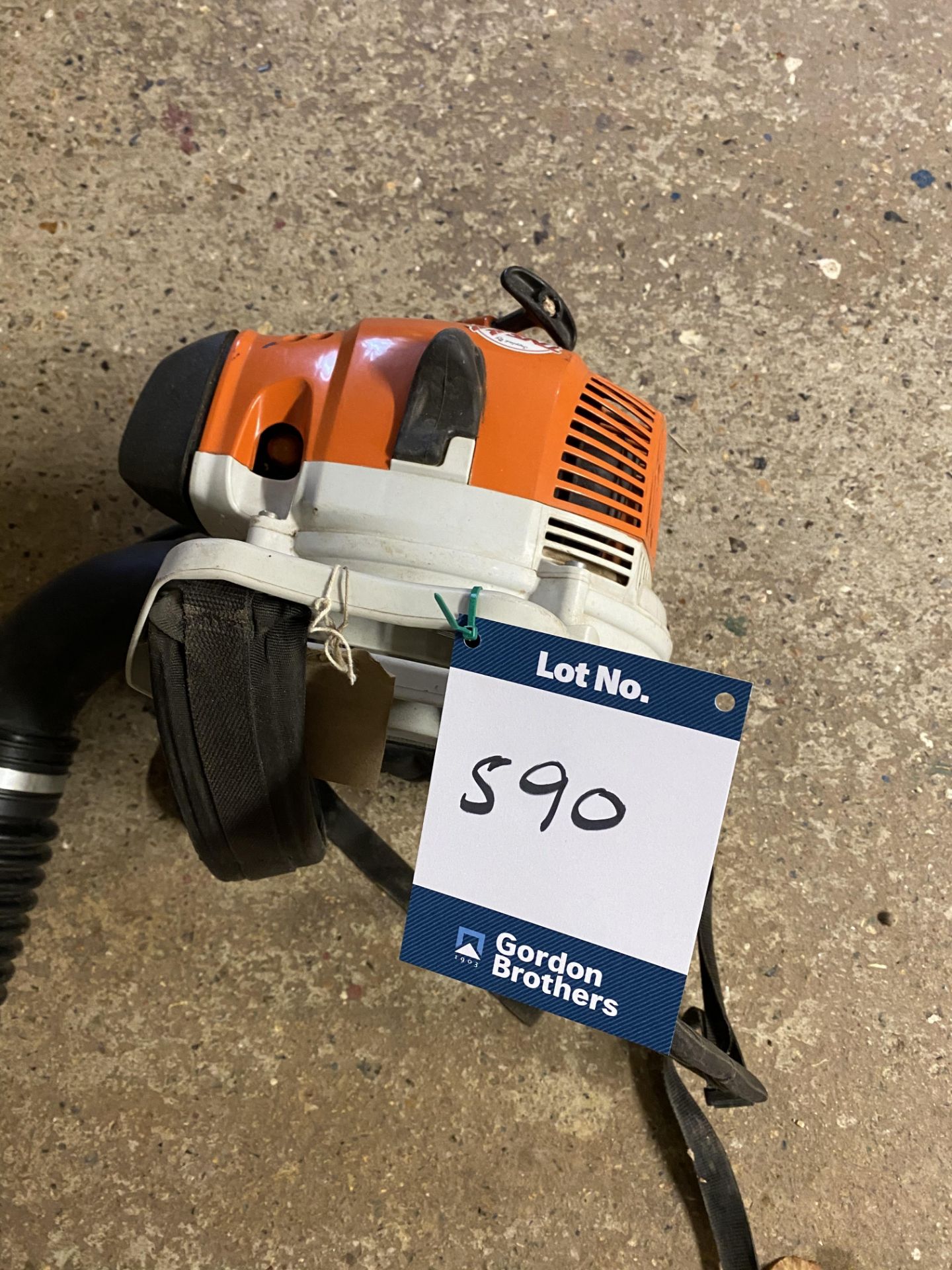 Stihl BR200 petrol garden leaf blower (2016) - located Workshop - Image 2 of 2