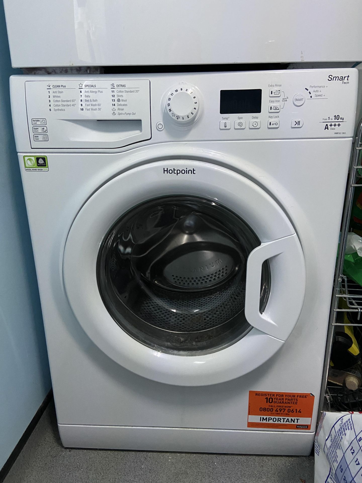 Bosch Classix 7, tumble dryer, Type. WDT75 and Hotpoint SmartTech 10kg washing machine, Model. - Image 2 of 2