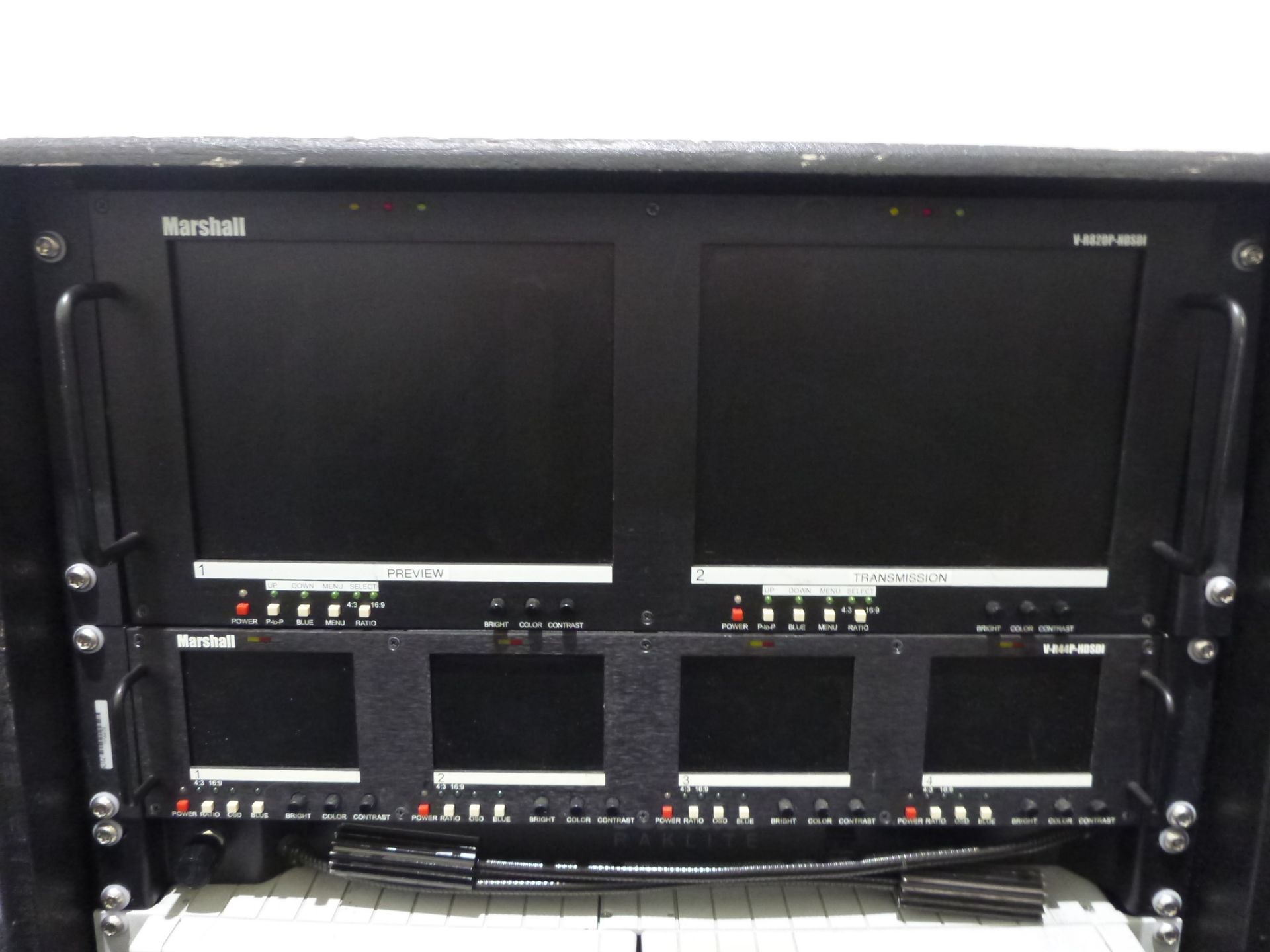 Mini Portable Production Unit (PPU) To include in flight case Panasonic AV-HS3000 Multi-format - Image 3 of 10