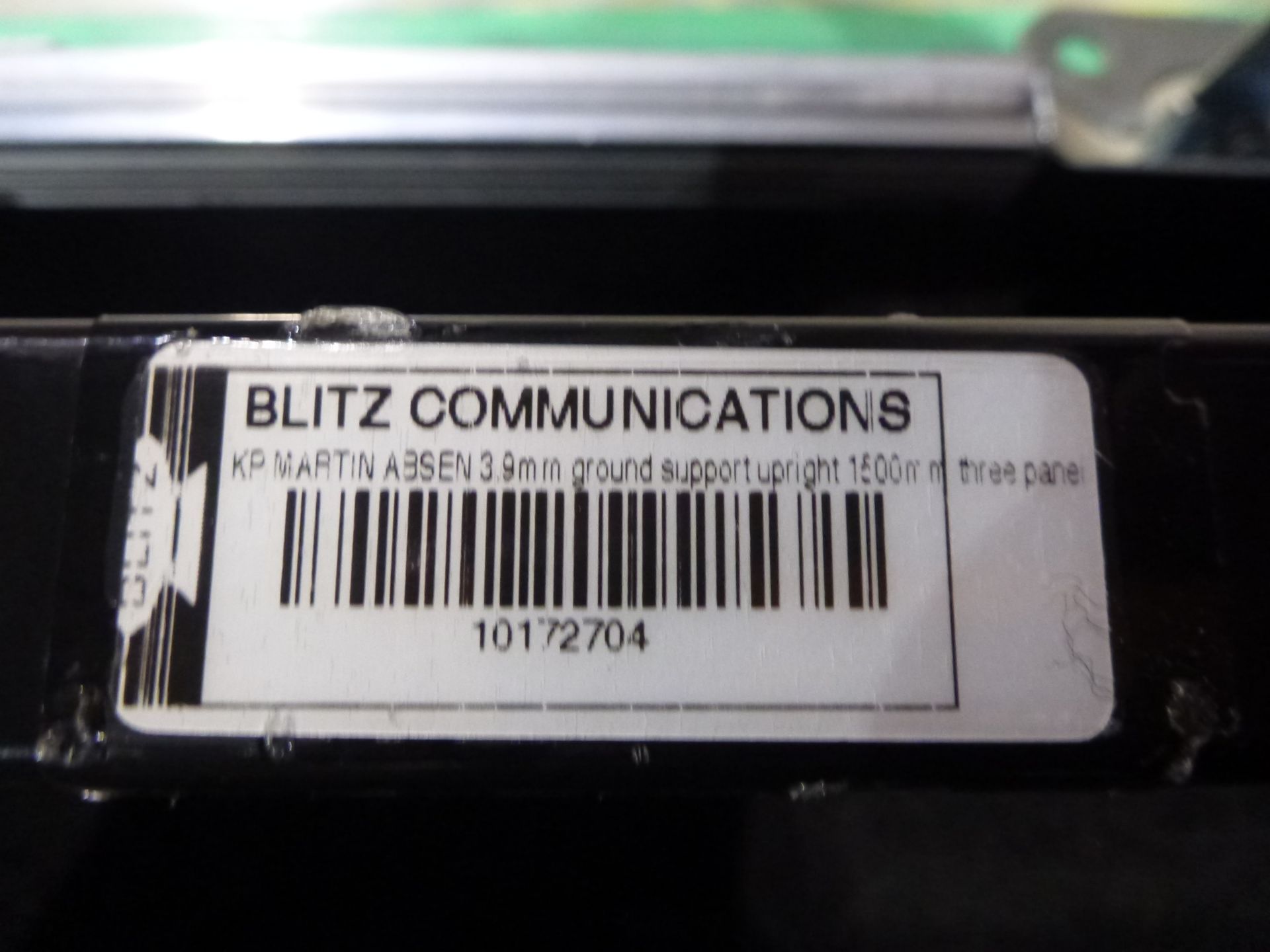 KP Martin Absen 3.9 Ground Support Upright, 1500 mm 3 panel, Qty 4, In flight case - Image 3 of 4