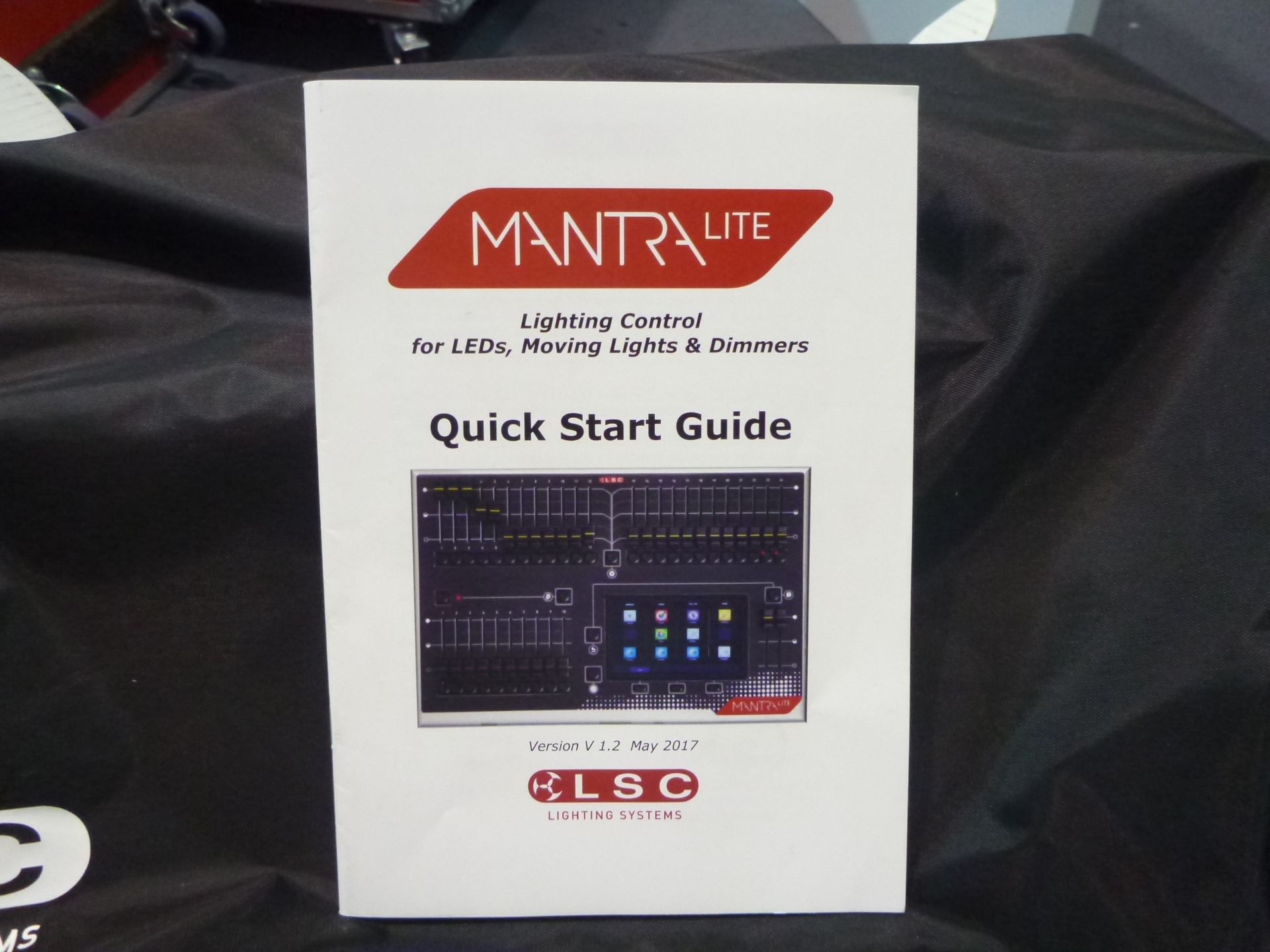 LSC Mantra Lite 24 fader lighting console, S/N 24231, including lead/adaptor (boxed) - Image 8 of 10