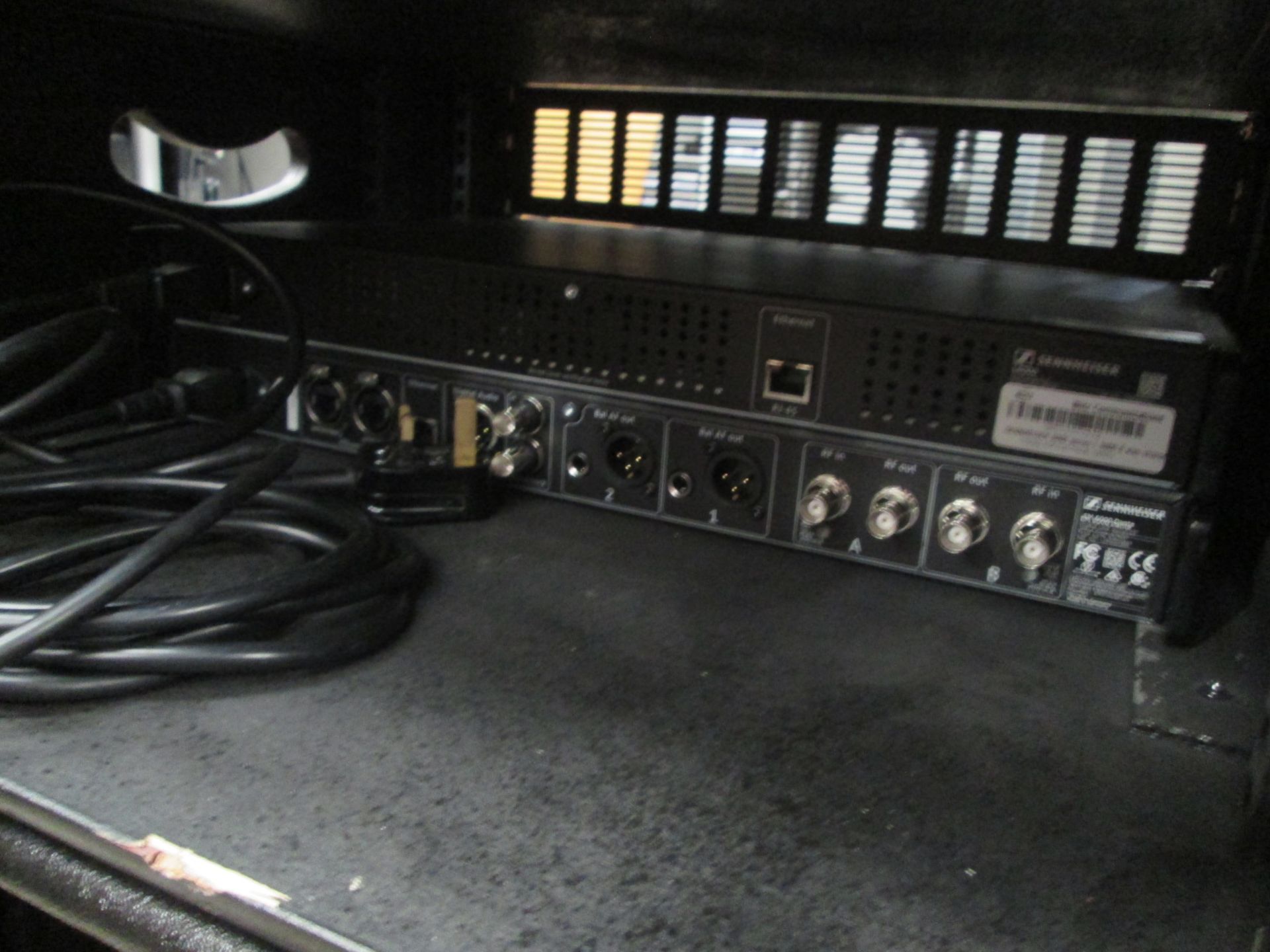 Sennheiser EM 6000 Dante Radio Rack. To include 4 x digital 2 channel UHF receivers, 4 x - Image 9 of 15