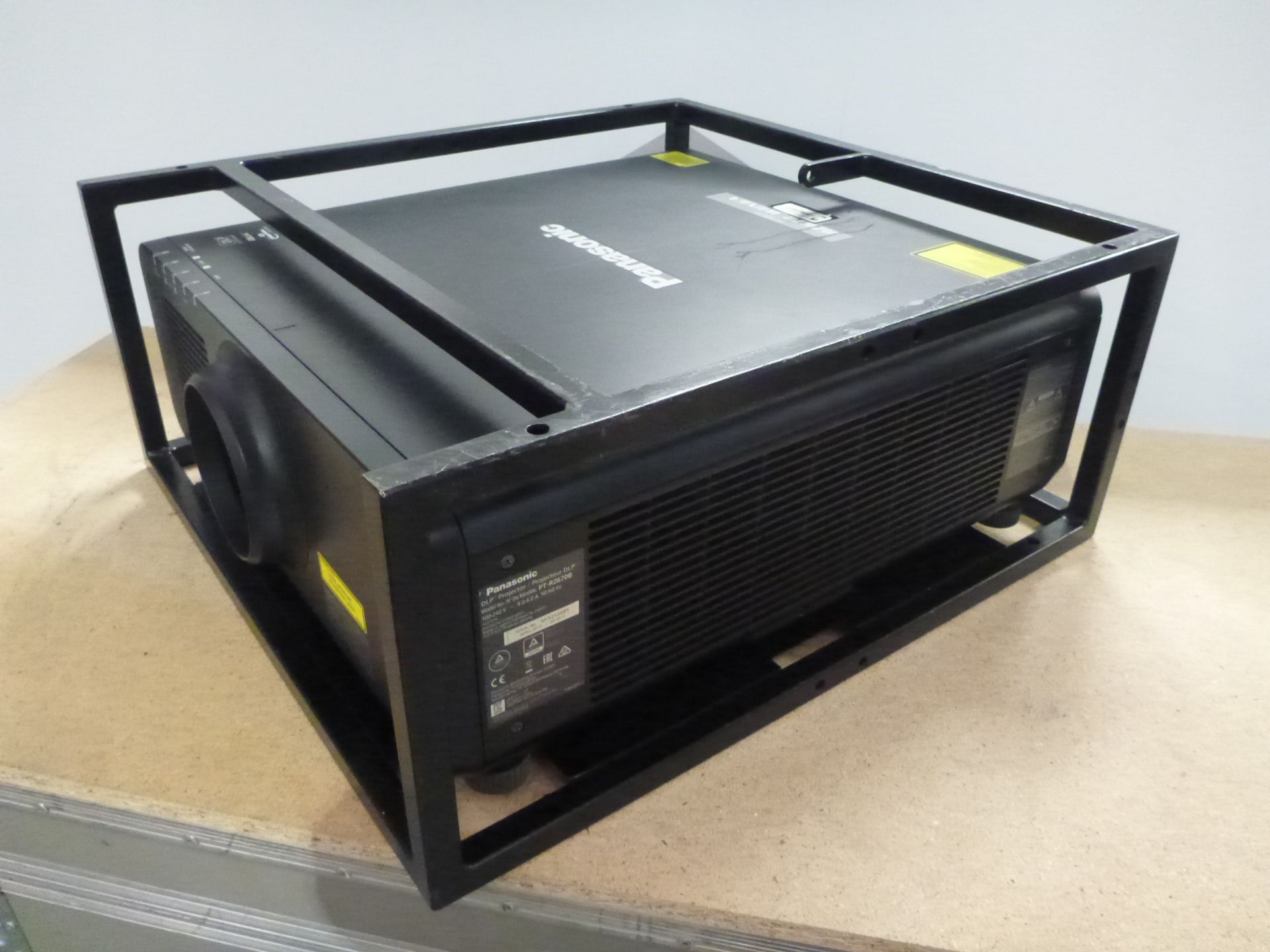 Panasonic Laser Projector, Model PT-RZ670, S/N SH5252005, YOM 2015, In flight case with standard 1. - Image 2 of 11