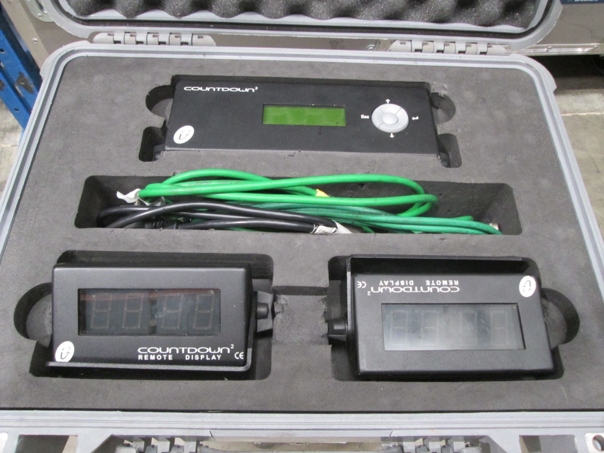 Interspace Industries Countdown Touch with 2 x CDD1 remote Displays, In flight case (Qty 7) - Image 4 of 5