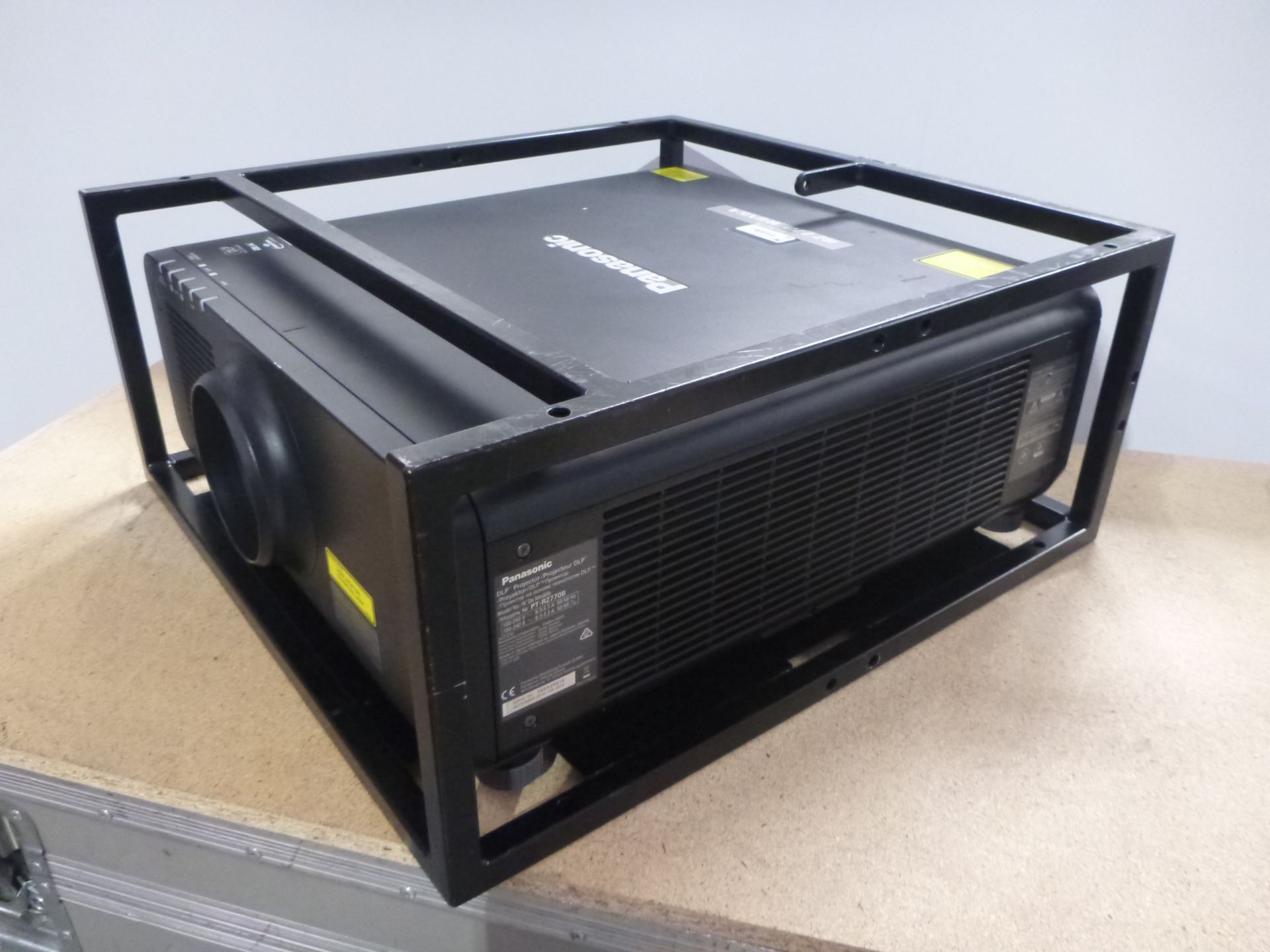 Panasonic Laser Projector, Model PT-RZ770, S/N SV6520016, YOM 2016, In flight case with standard 1. - Image 2 of 12