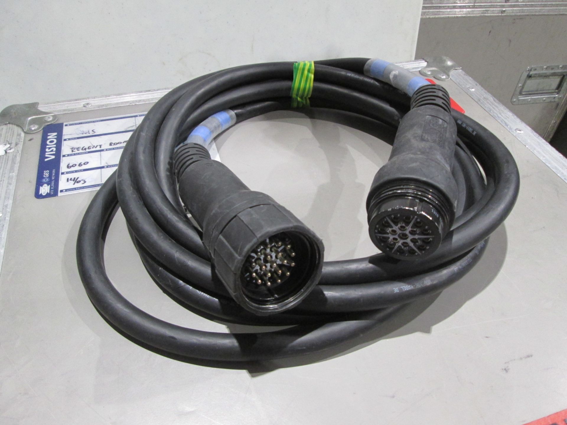 TEN47 19 Pin Socapex Cable, Length 5 Metres (Qty 2)