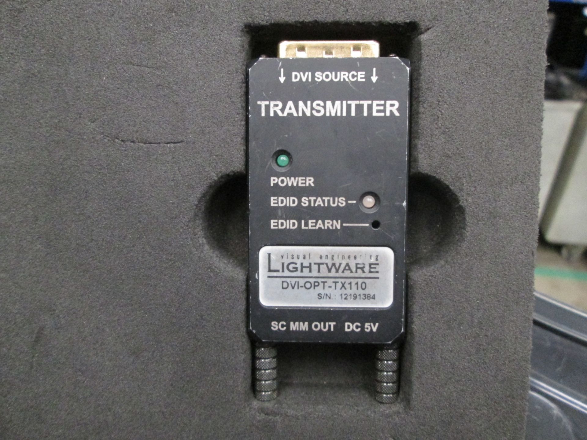 Lightware Extender Transmitter and Receiver V1, DVI-OPTM-RX110 & TX110 (Qty 12) - Image 4 of 6