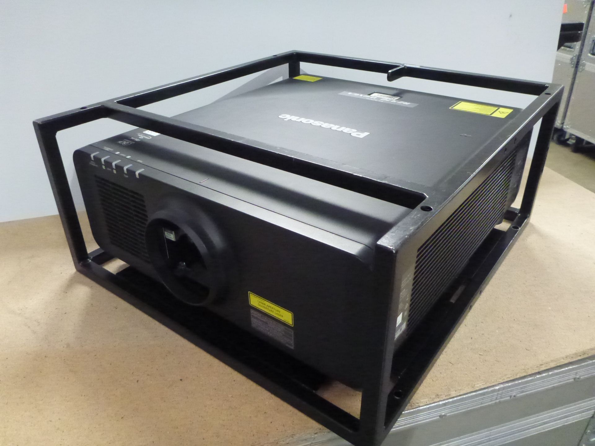 Panasonic Laser Projector, Model PT-RZ970, S/N DA8210065, YOM 2018, In flight case with standard 1.