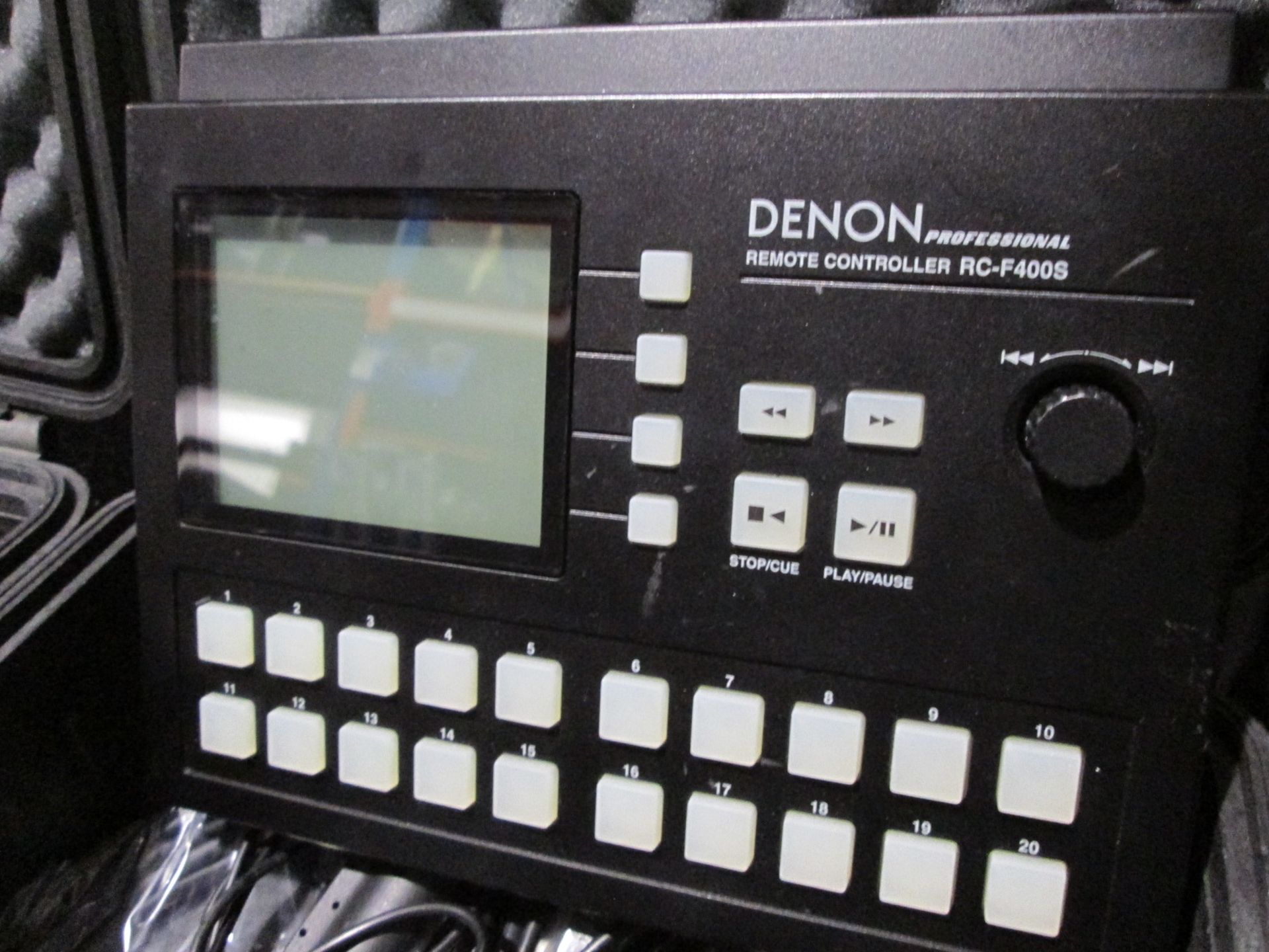 Denon Professional RC-F400S Remote Controller (Qty 3) In flight case - Image 3 of 5