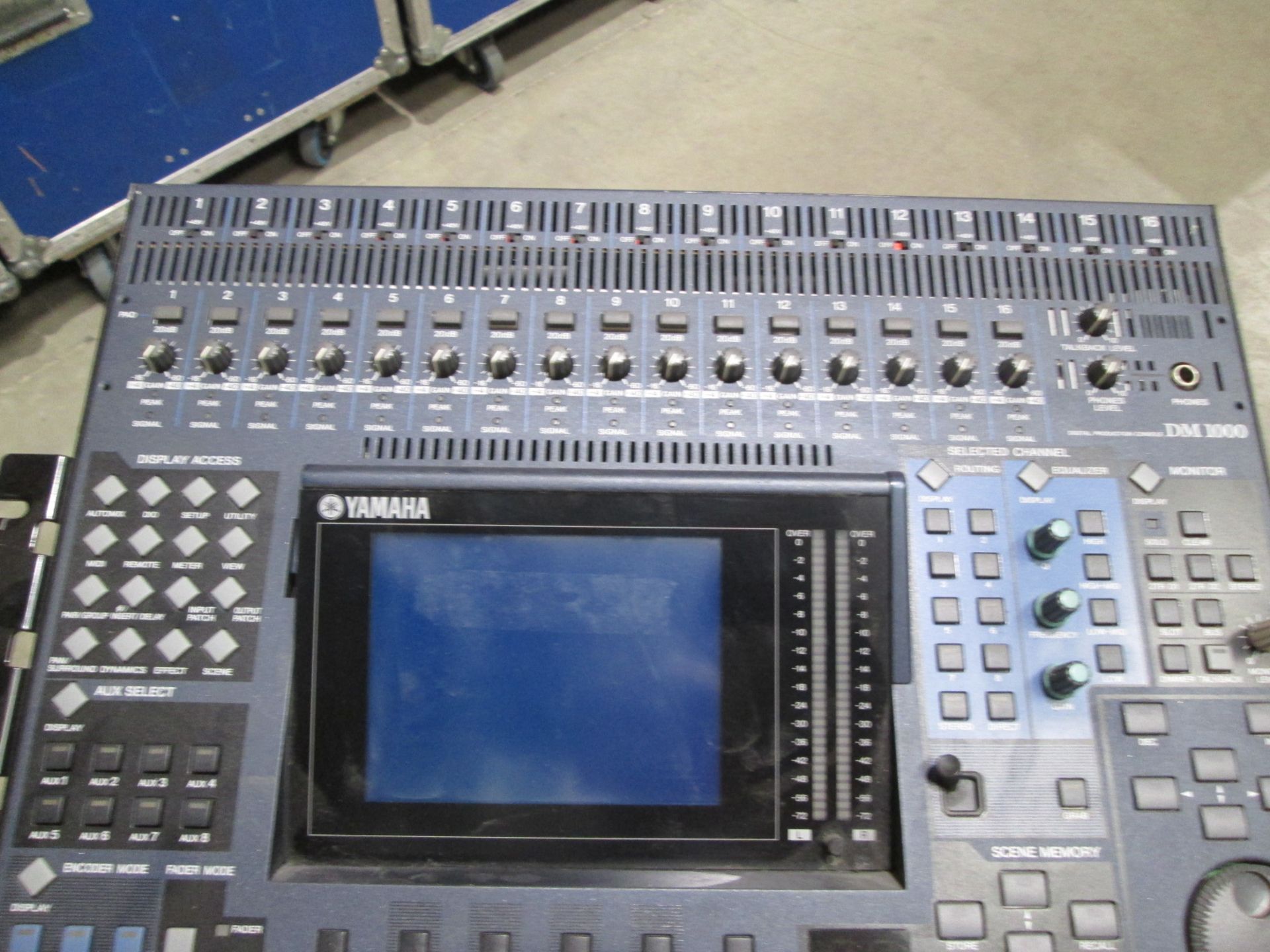 Yamaha DM1000 Digital Production Console, With rack mount side panels. S/N KH01013 - Image 4 of 8