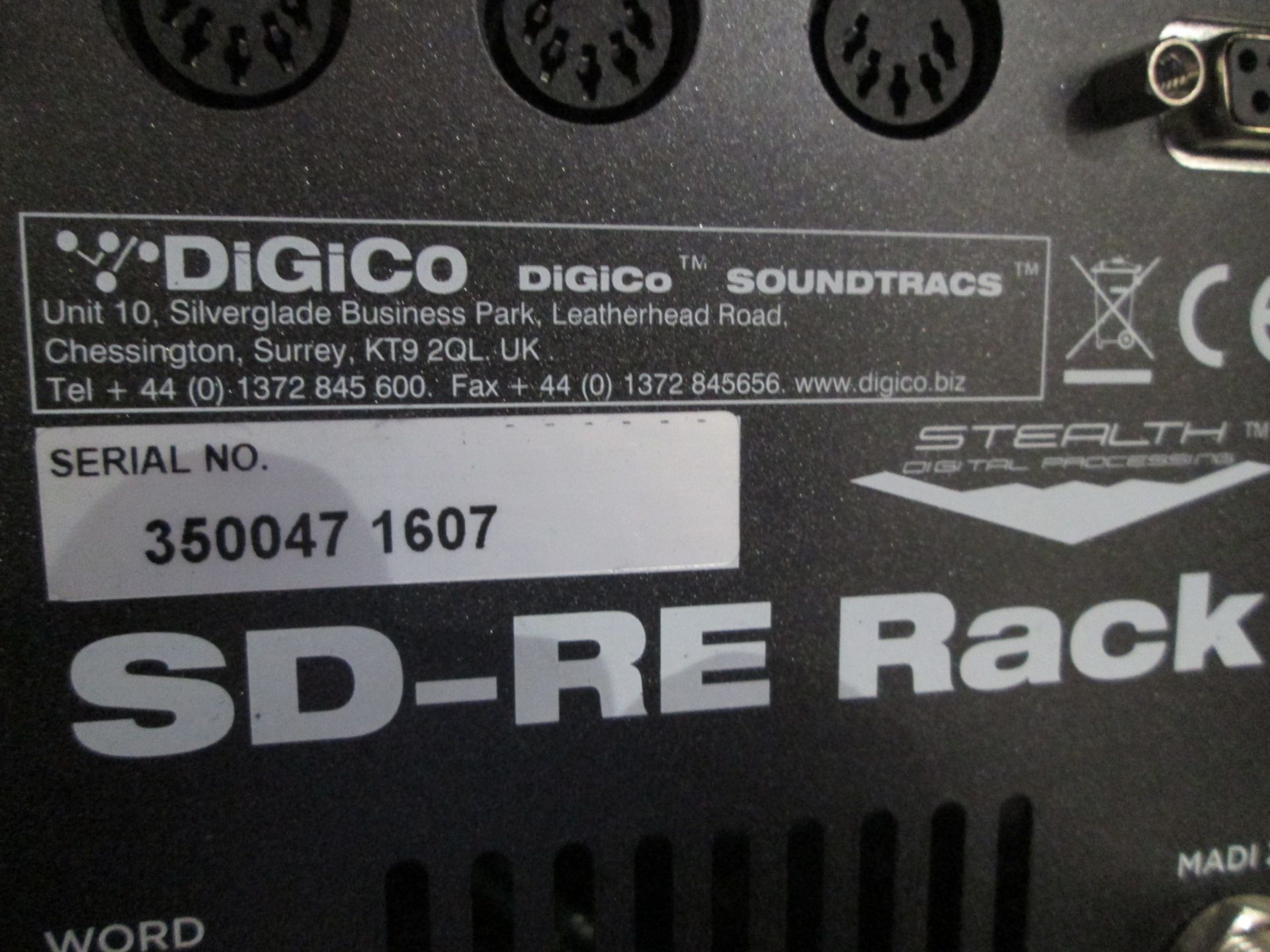 DigiCo SD-RE Input / Output Frame. S/N 350047 1607 - Image 6 of 7