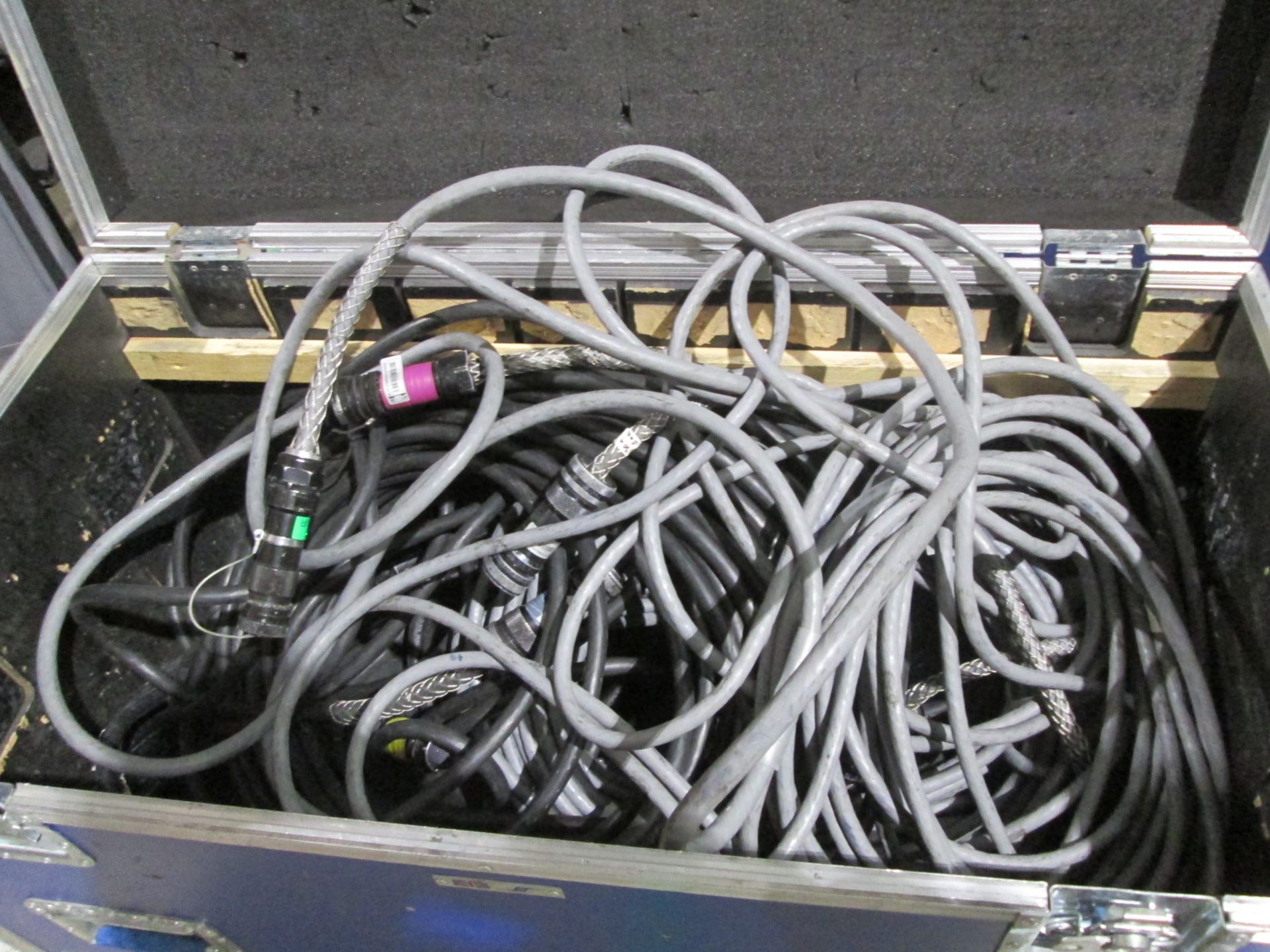 Kelsey Multicore Stage Box with various 16 and 32 pair short length cables in 5 x flight cases - Image 4 of 7