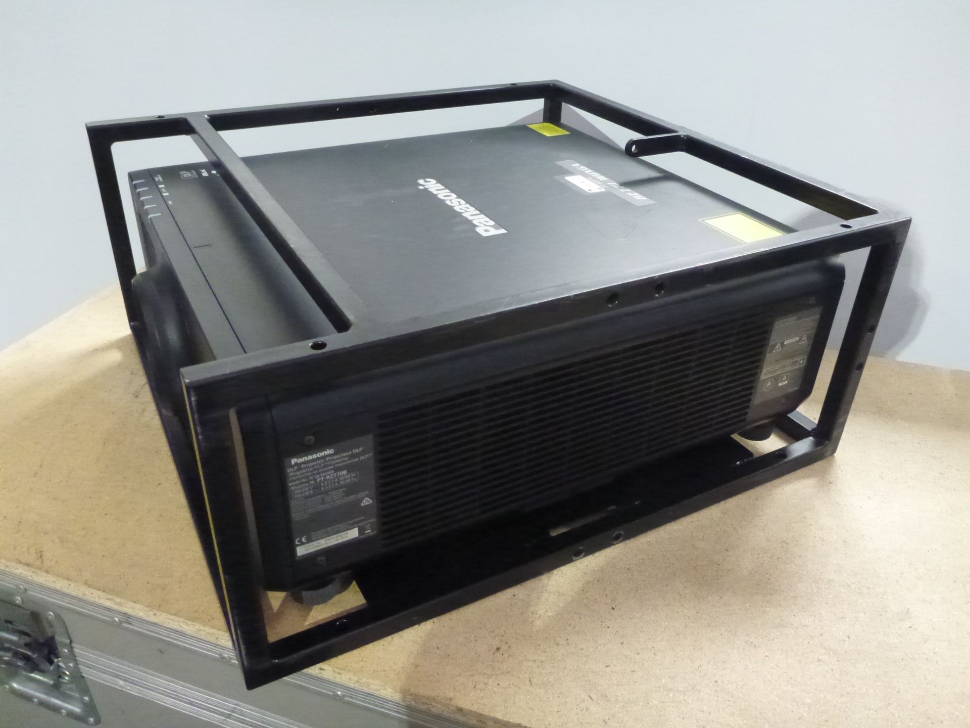 Panasonic Laser Projector, Model PT-RZ770, S/N SV6520010, YOM 2016, In flight case with standard 1. - Image 2 of 11
