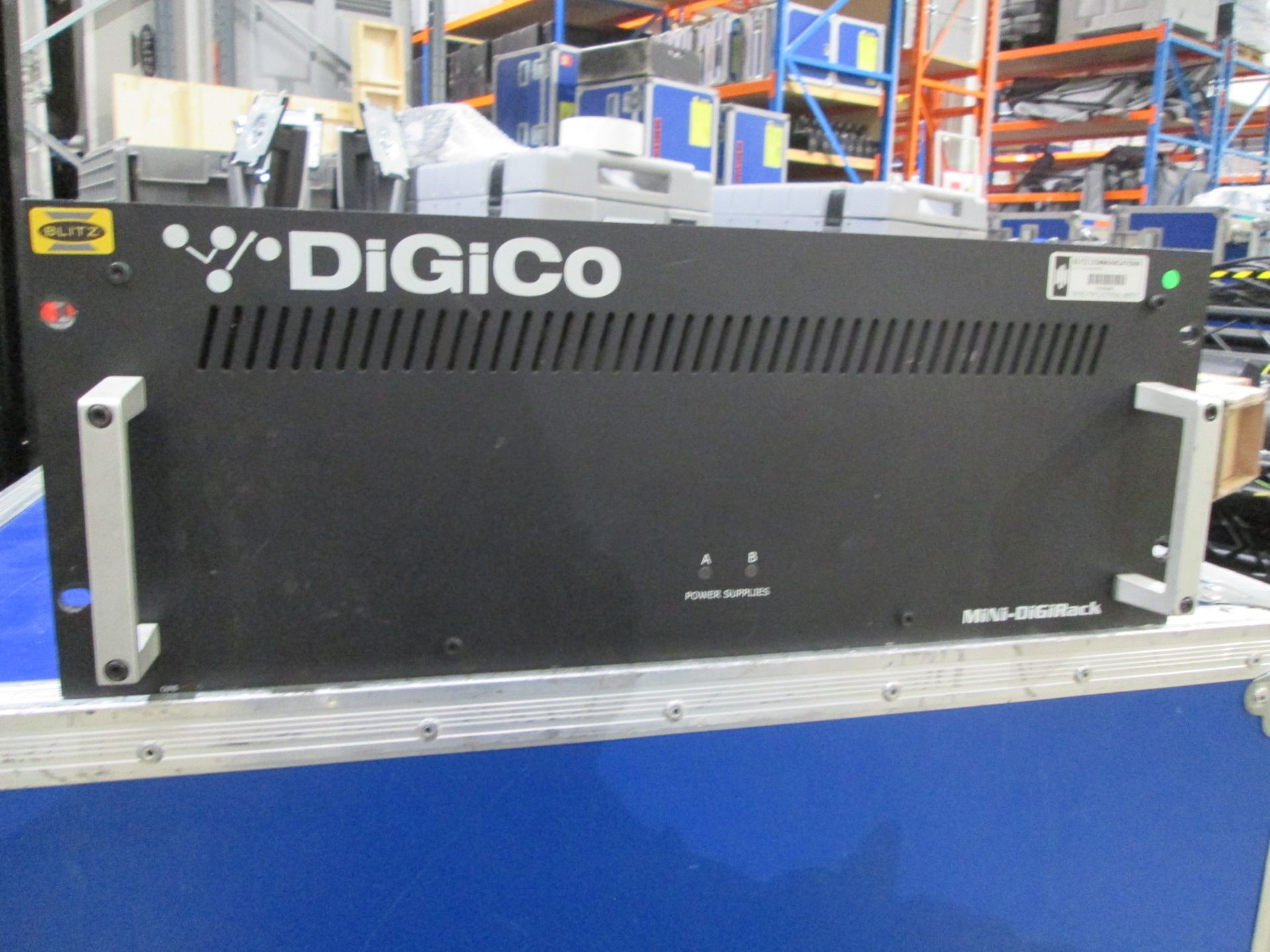 DigiCo MiNi-Rack Input / Output Frame. S/N 400073 0601