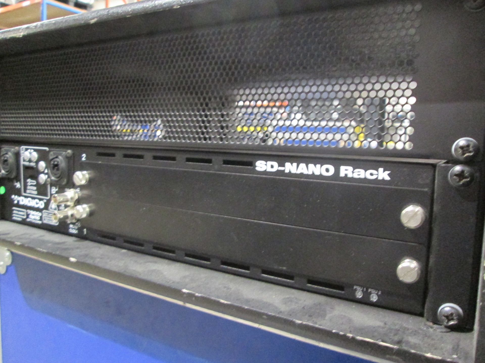 DigiCo SD-Nano Rack Input / Output Frame (2 slot). S/N 780107 1607 - Image 3 of 8