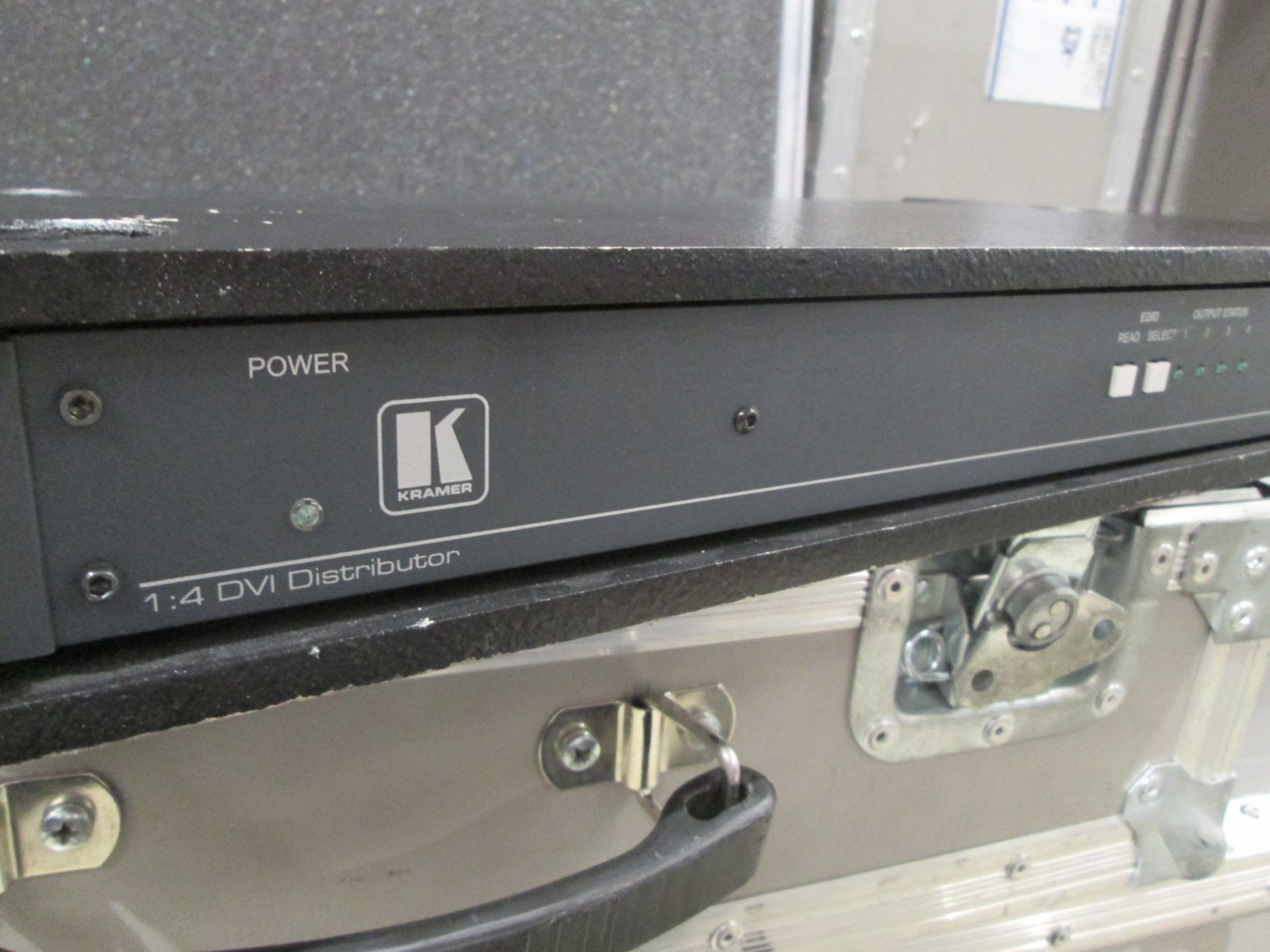 Kramer VM-4HDCP xl 1:4 DVI Distribution Amplifiers in flight cases (Qty 4) - Image 2 of 5