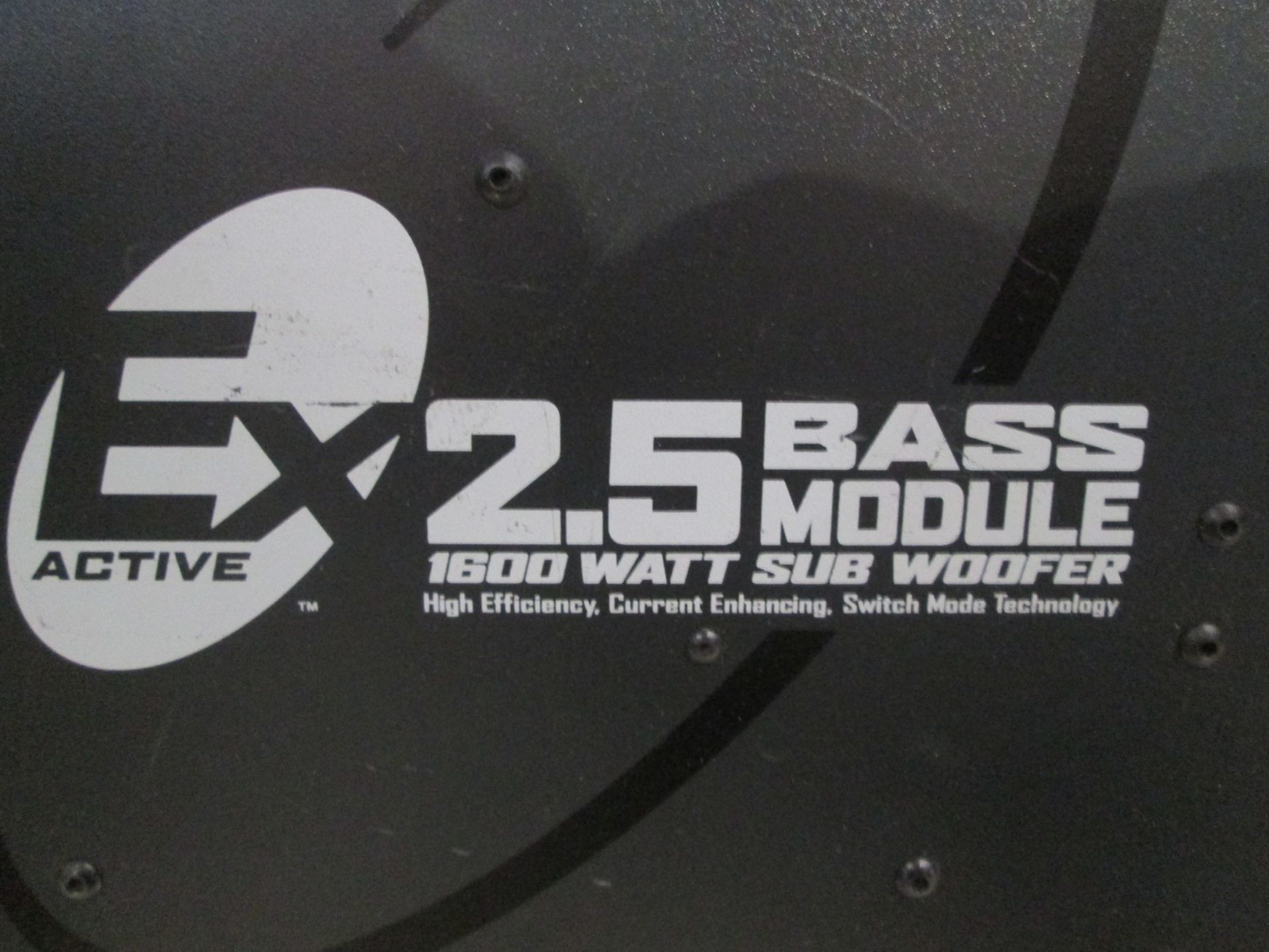 KV2 Audio EX Active 2.5 Bass Module Self Powered 1600 Watt Sub Woofer with KV2 Audio 2.6 bass - Image 6 of 9