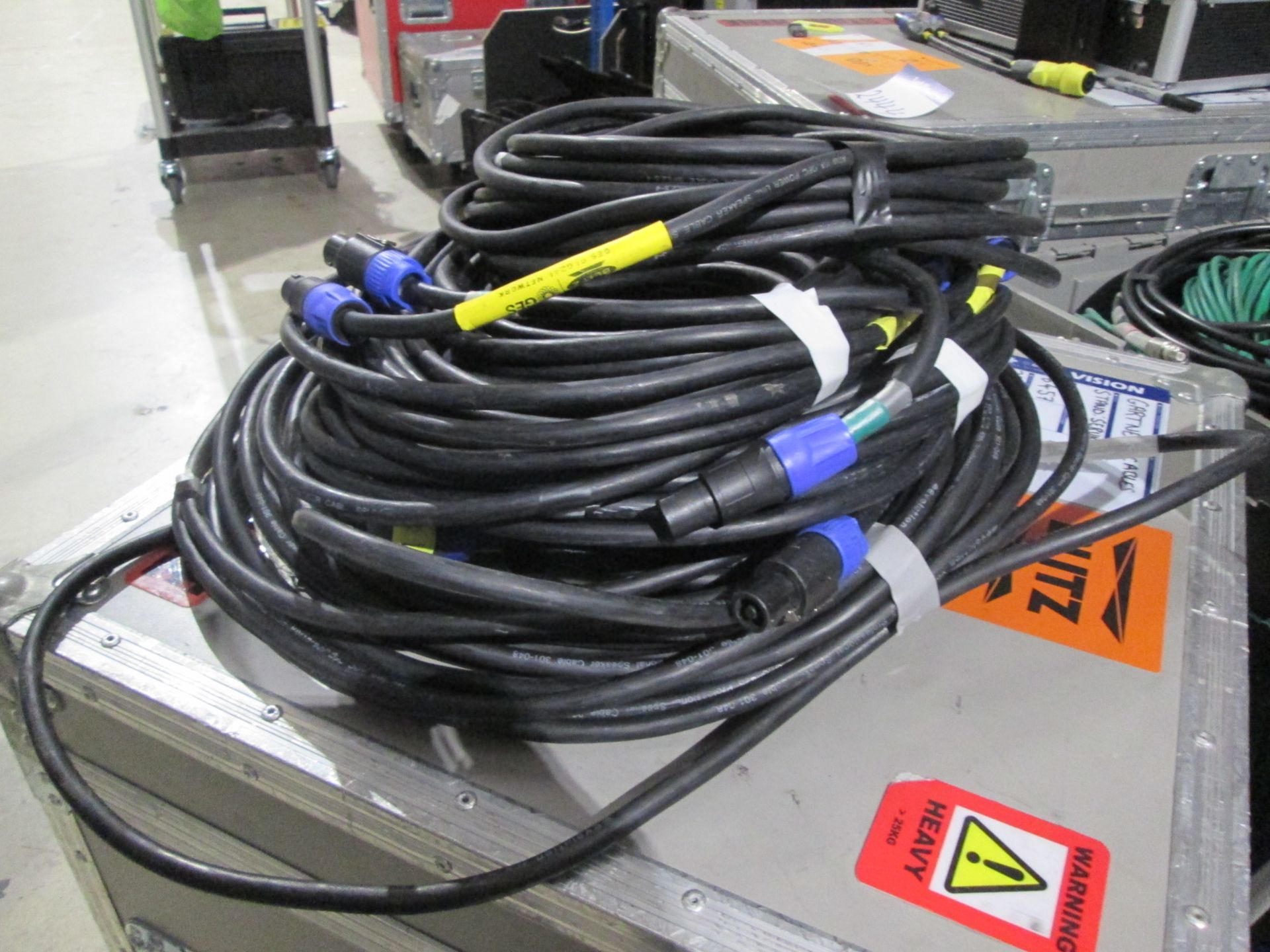 NL4 Loudspeaker Cable, Length 15 metre (Qty 5)
