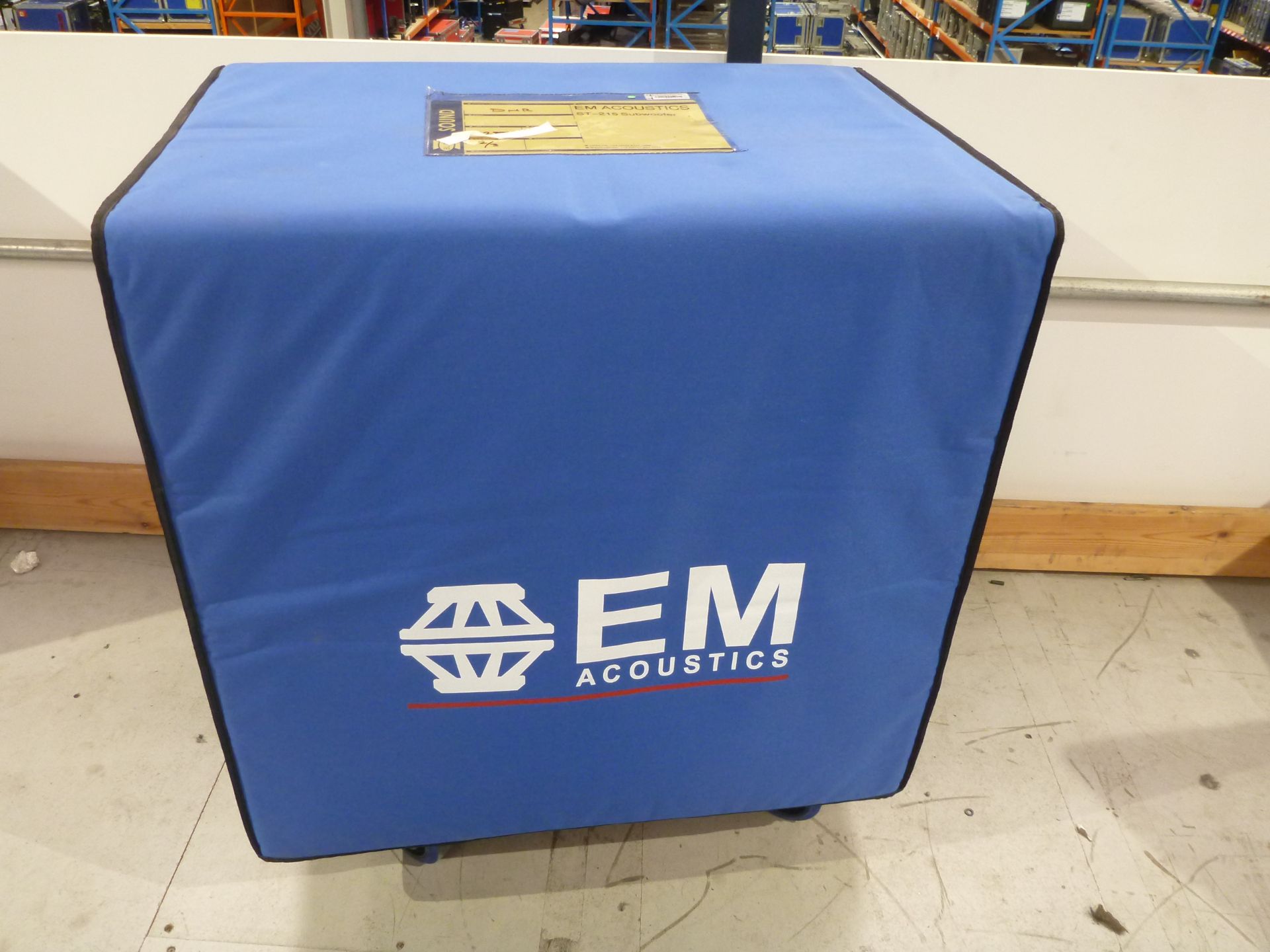 EM Acoustics ST-215 Dual 15" Flyable High Power Subwoofer, Includes padded cover, S/N ST2150819/020