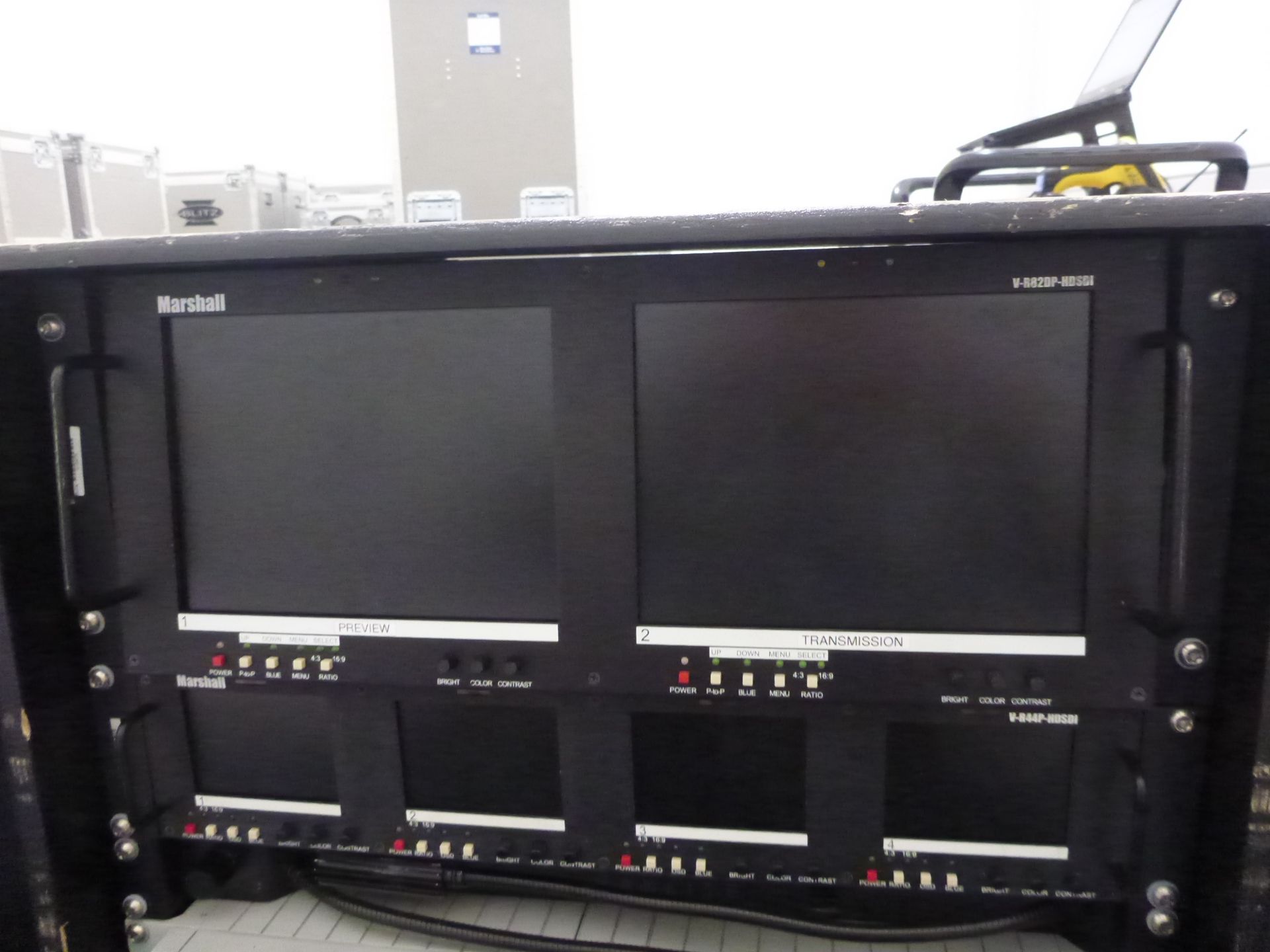 Mini Portable Production Unit (PPU) To include in flight case Panasonic AV-HS3000 Multi-format - Image 6 of 13