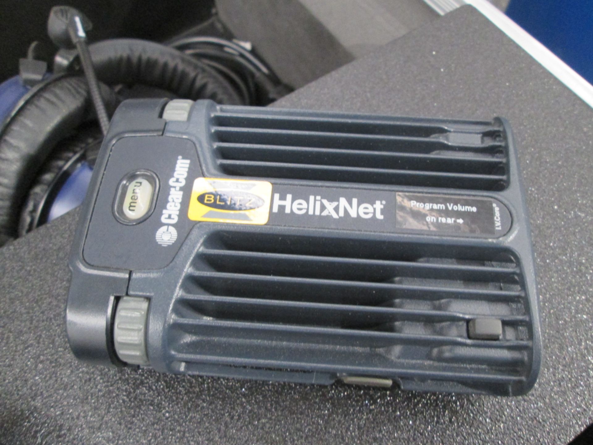 Clear-Com HelixNet Radio System, To include HRM-4X base station, 2 x HBP-2X belt packs, 2 x - Image 5 of 7