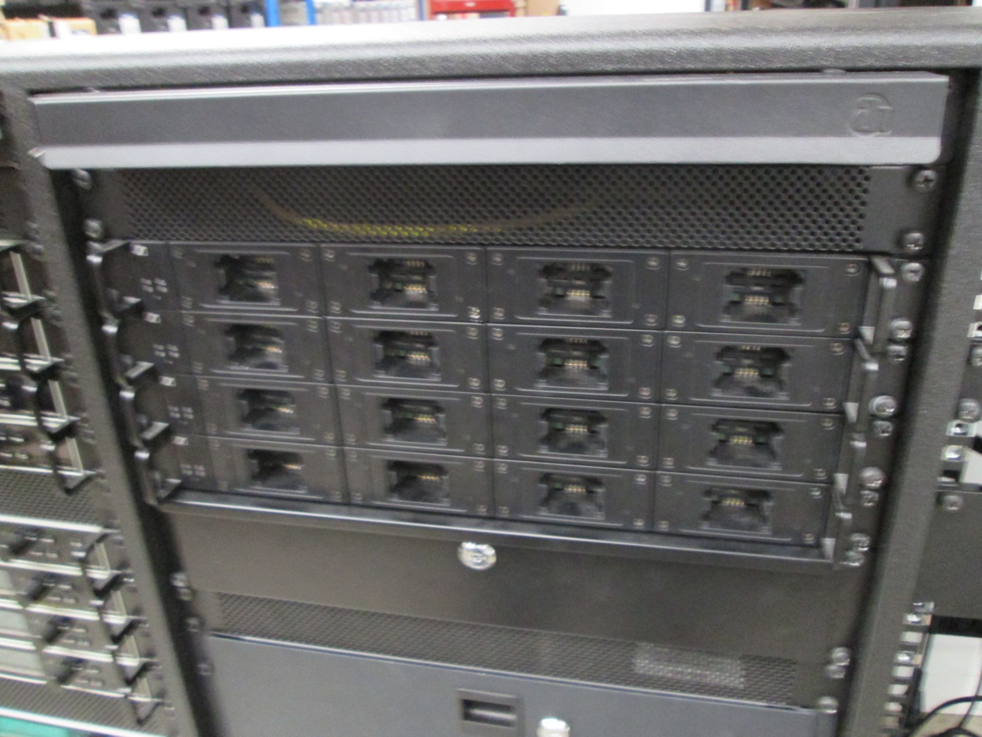 Sennheiser EM 6000 Dante Radio Rack. To include 16 x digital 2 channel UHF receivers, 4 x 4 way belt - Image 4 of 16