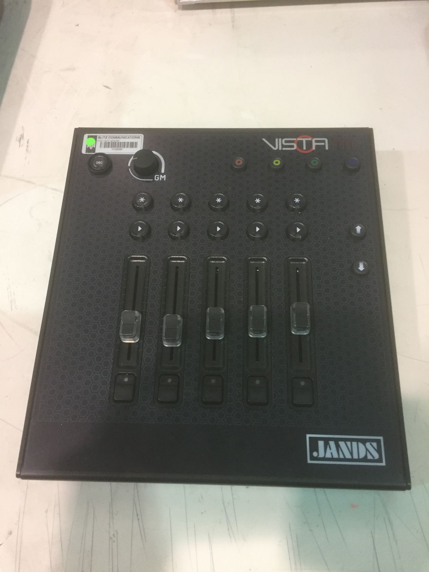 Jands Vista M1 control surface, S/N M13677, Jands 4PAKII Four Channel dimmer/controller, S/N