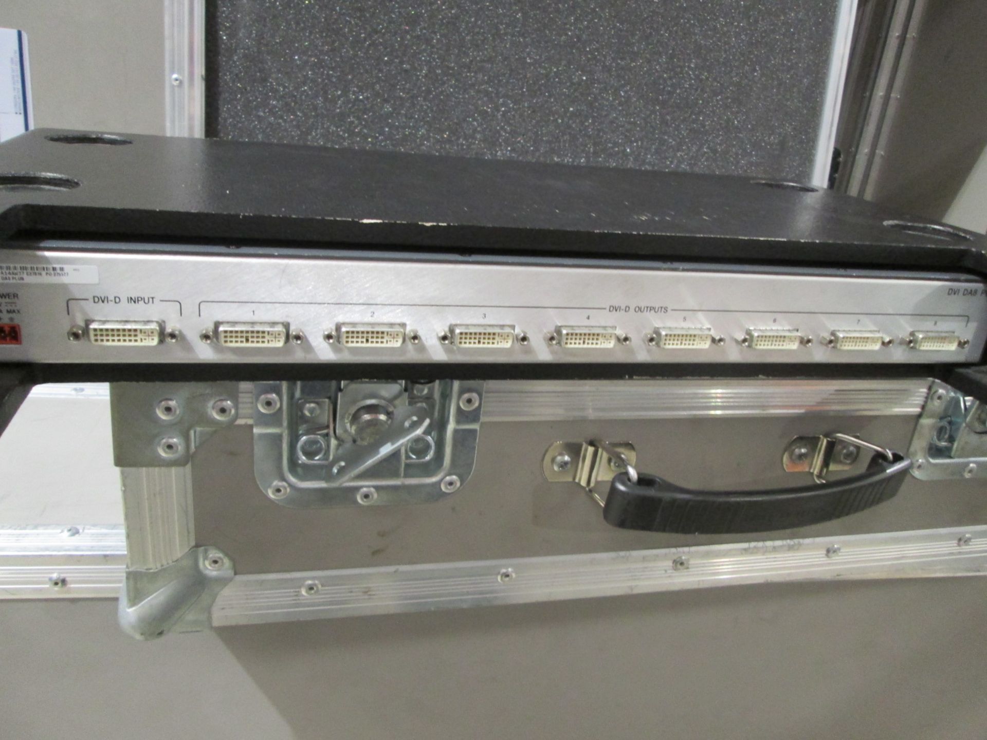 Extron DVI DA8 Plus 1:8 distribution Amplifers, In flight cases (Qty 4) - Image 4 of 5