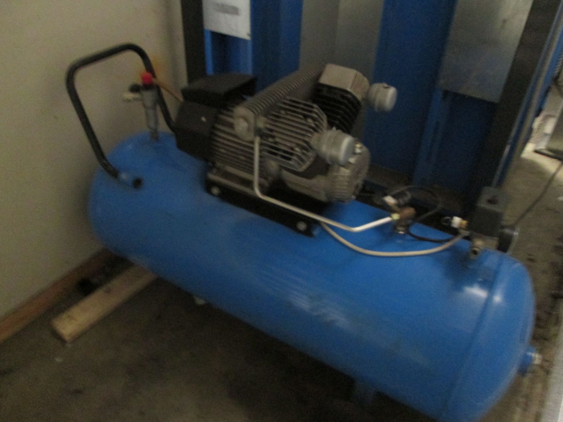 Mil-Tek 509 Waste Cardboard Compactor with Mil-Tek V twin piston air compressor - Image 5 of 6