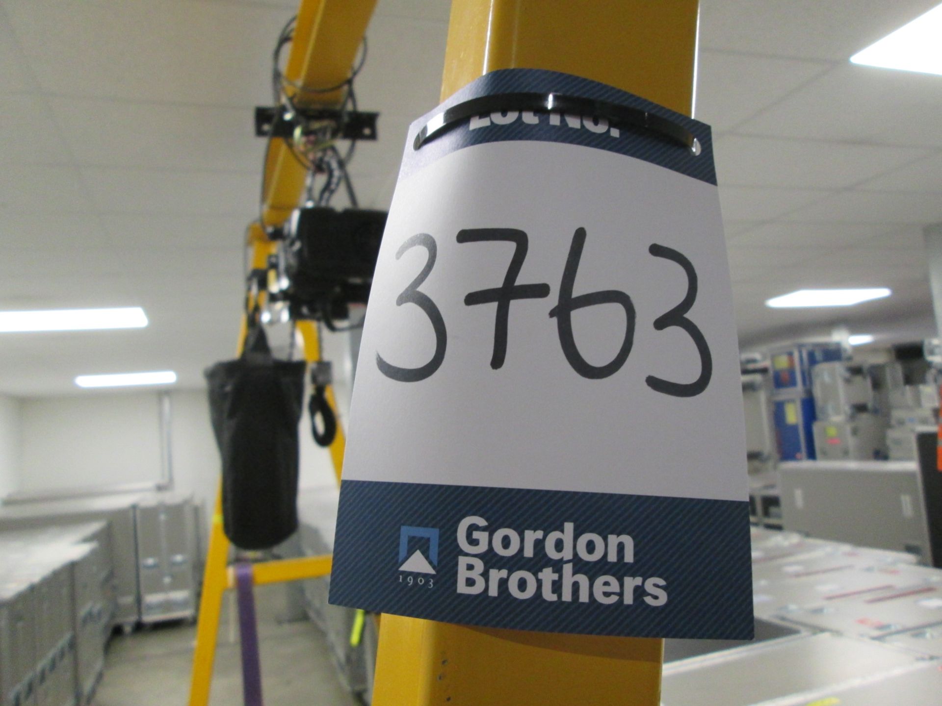 Industrial Equipment Ltd A Frame Gantry Hoist, Fitted with GIS 250/500 kg electric pendant - Image 11 of 11