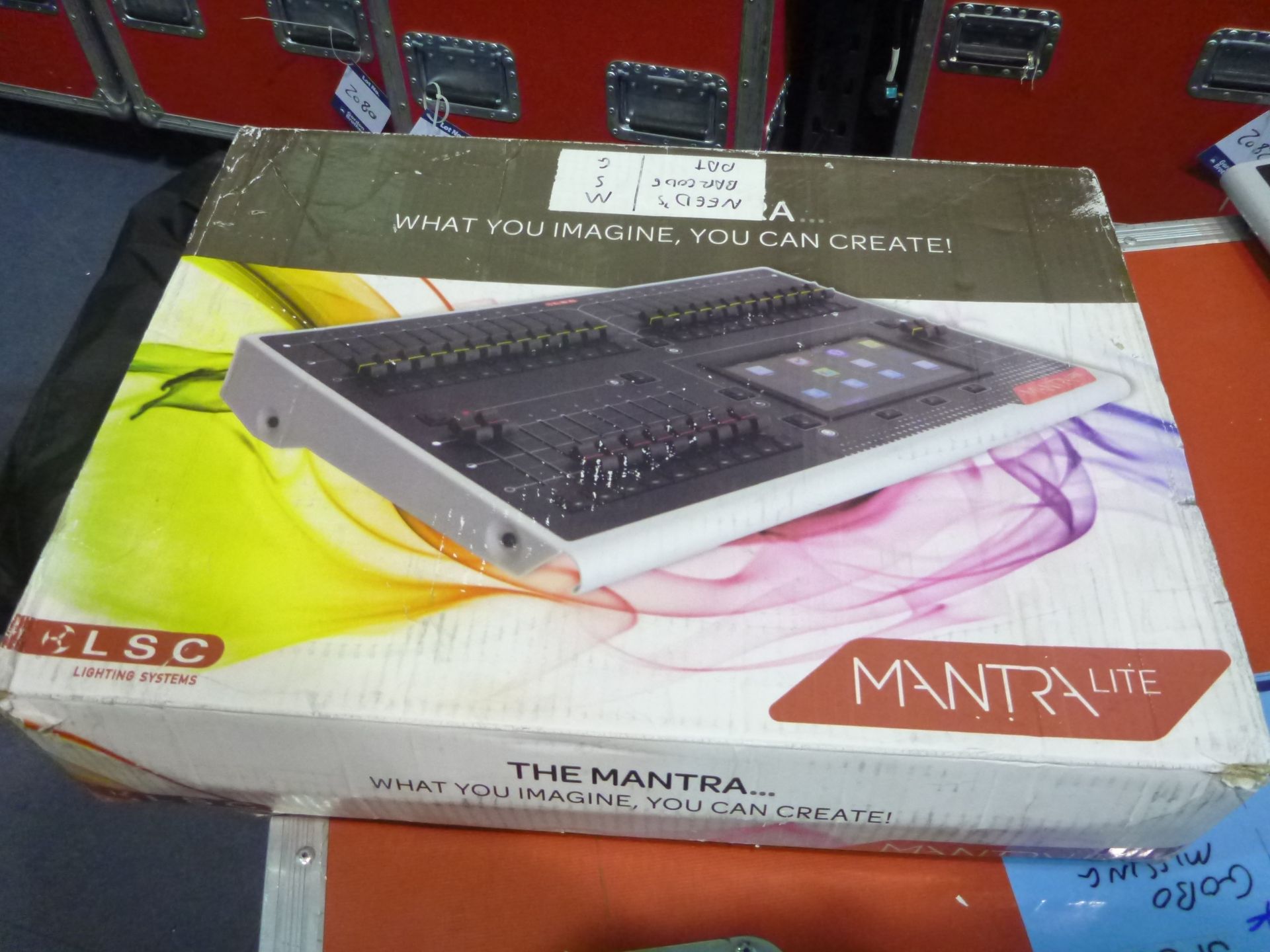 LSC Mantra Lite 24 fader lighting console, S/N 24231, including lead/adaptor (boxed) - Image 9 of 10