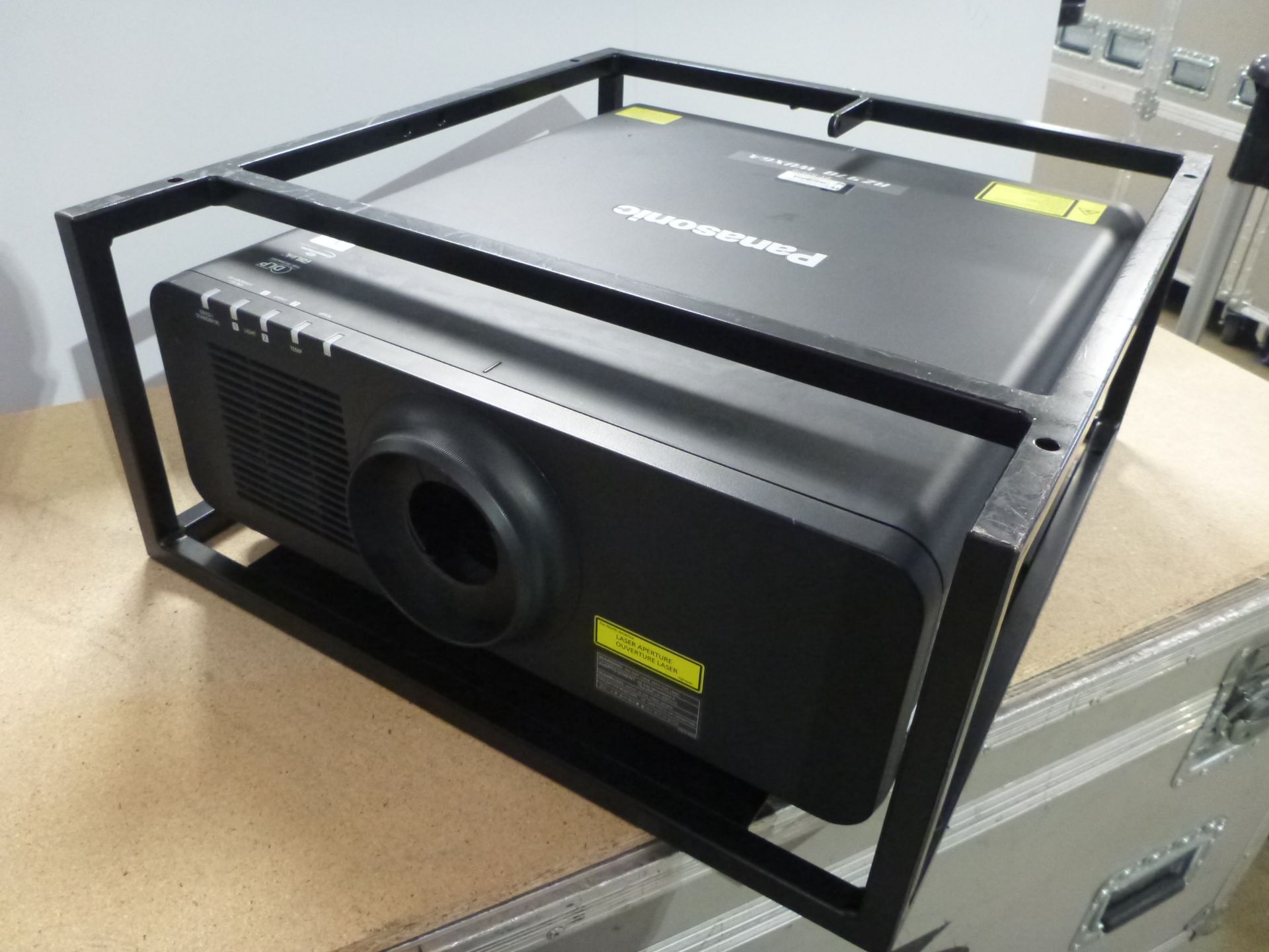 Panasonic Laser Projector, Model PT-RZ970, S/N DA8410049, YOM 2018, In flight case with standard 1.