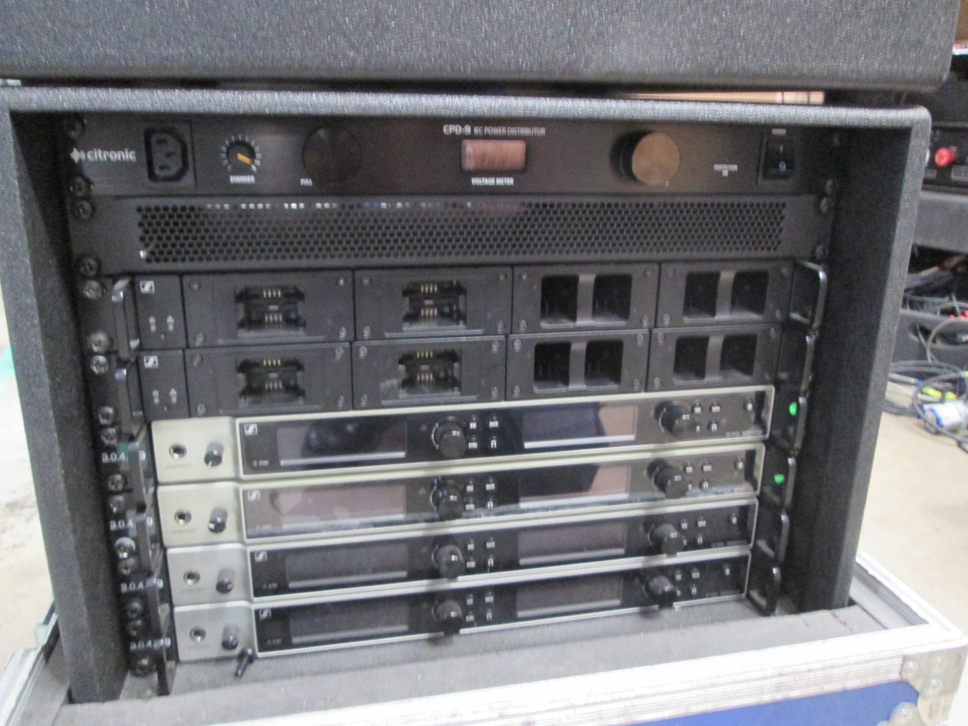 Sennheiser EM 6000 Dante Radio Rack. To include 4 x digital 2 channel UHF receivers, 4 x - Image 2 of 15