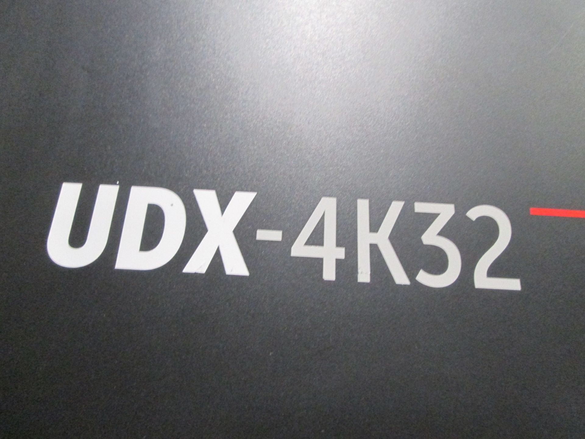 Barco BME UDX 4K32 FRM+FC Laser Projector. S/N R9008600-FC2590127930. In flight case with hanging br - Image 10 of 11