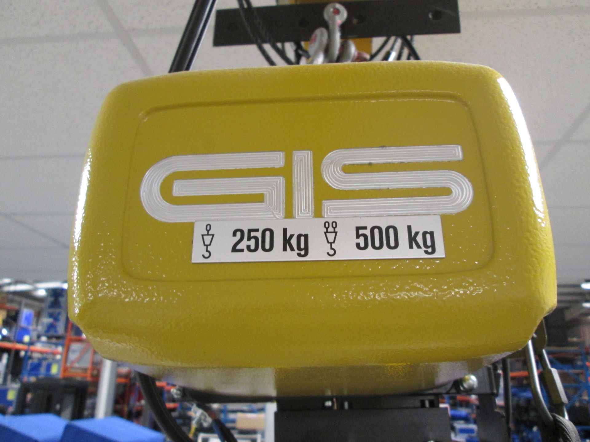 Industrial Equipment Ltd A Frame Gantry Hoist, Fitted with GIS 250/500 kg electric pendant - Image 8 of 11