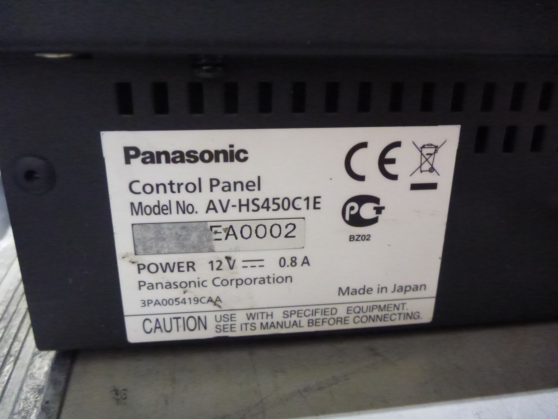 Portable Production Unit (PPU) To include Panasonic Multi-format Live Switcher AV-HS , 450 control - Image 4 of 18