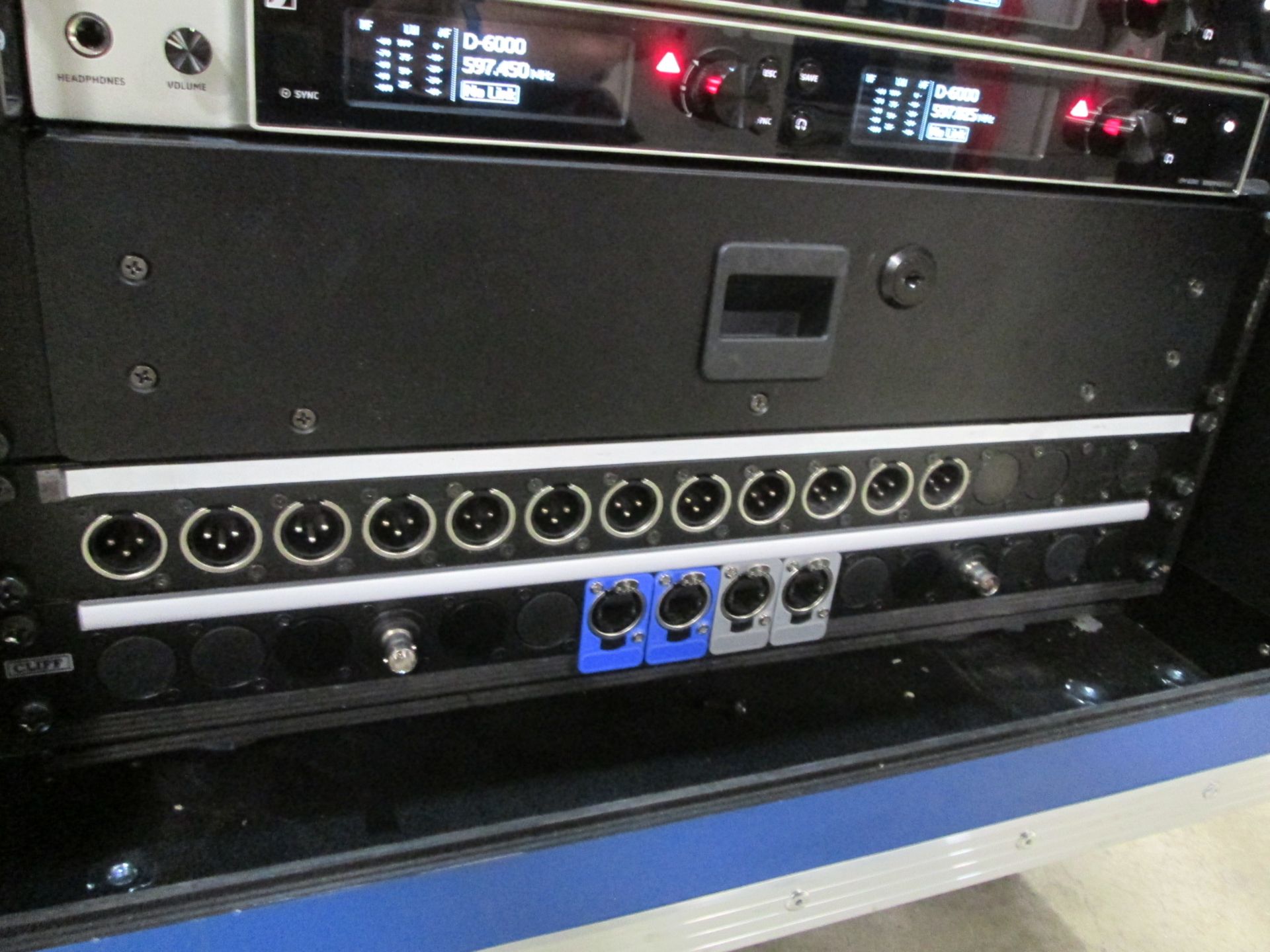 Sennheiser EM 6000 Dante Radio Rack. To include 4 x digital 2 channel UHF receivers, 4 x - Image 5 of 13