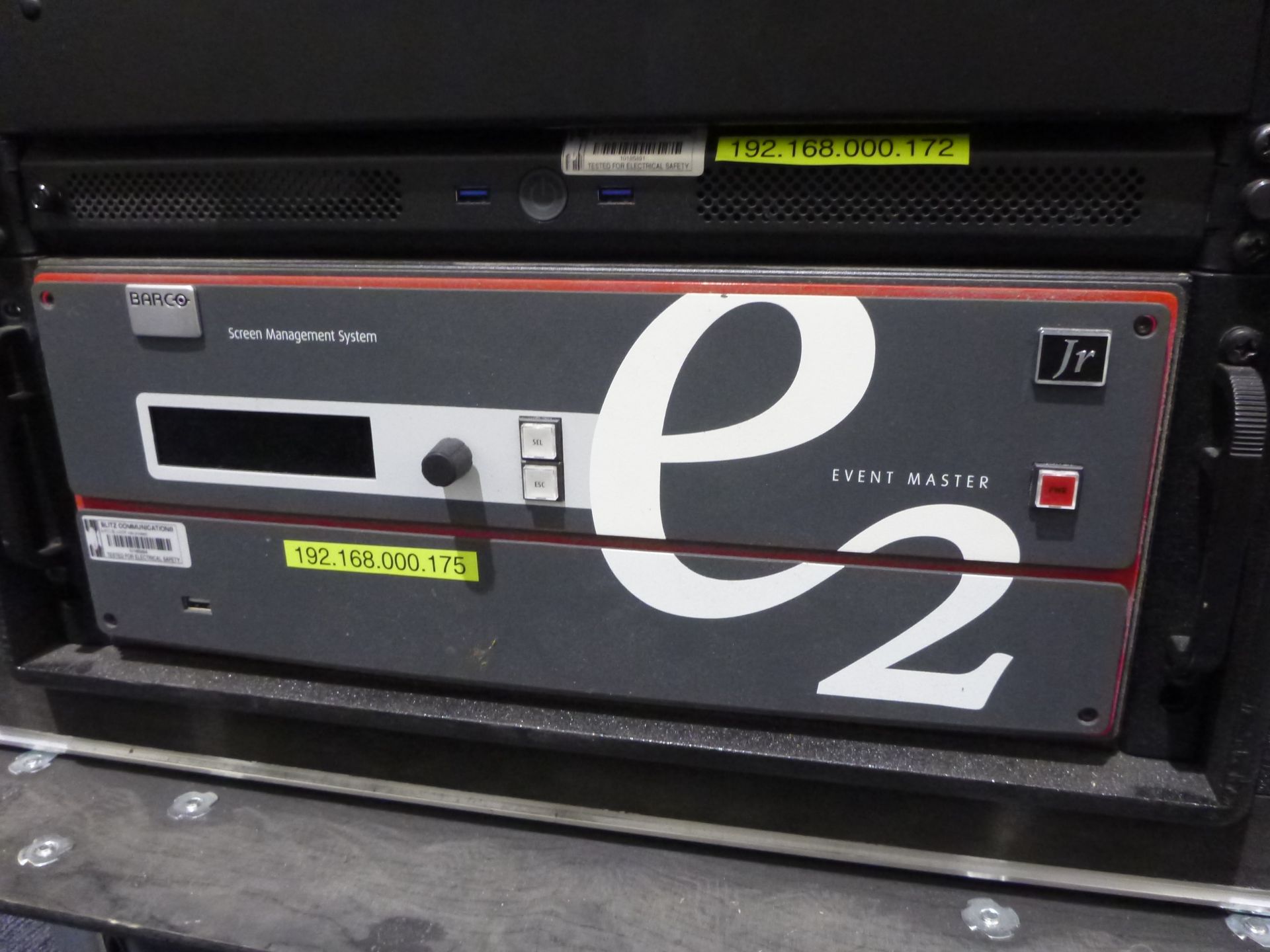 Barco e2 4K Junior Video Processor, To include in flight case Barco e2 Event Master screen - Image 2 of 19