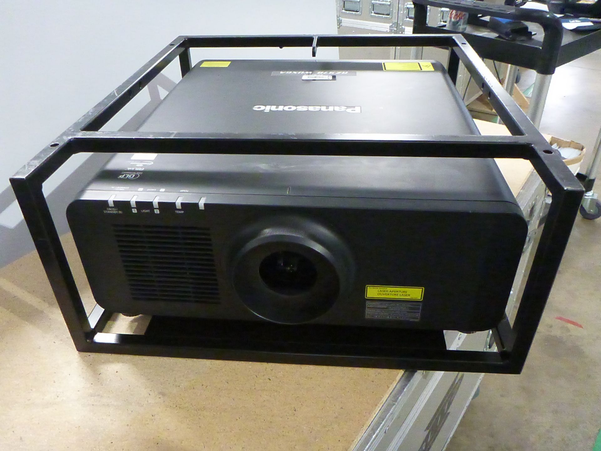 Panasonic Laser Projector, Model PT-RZ970, S/N DA8410049, YOM 2018, In flight case with standard 1. - Image 2 of 12