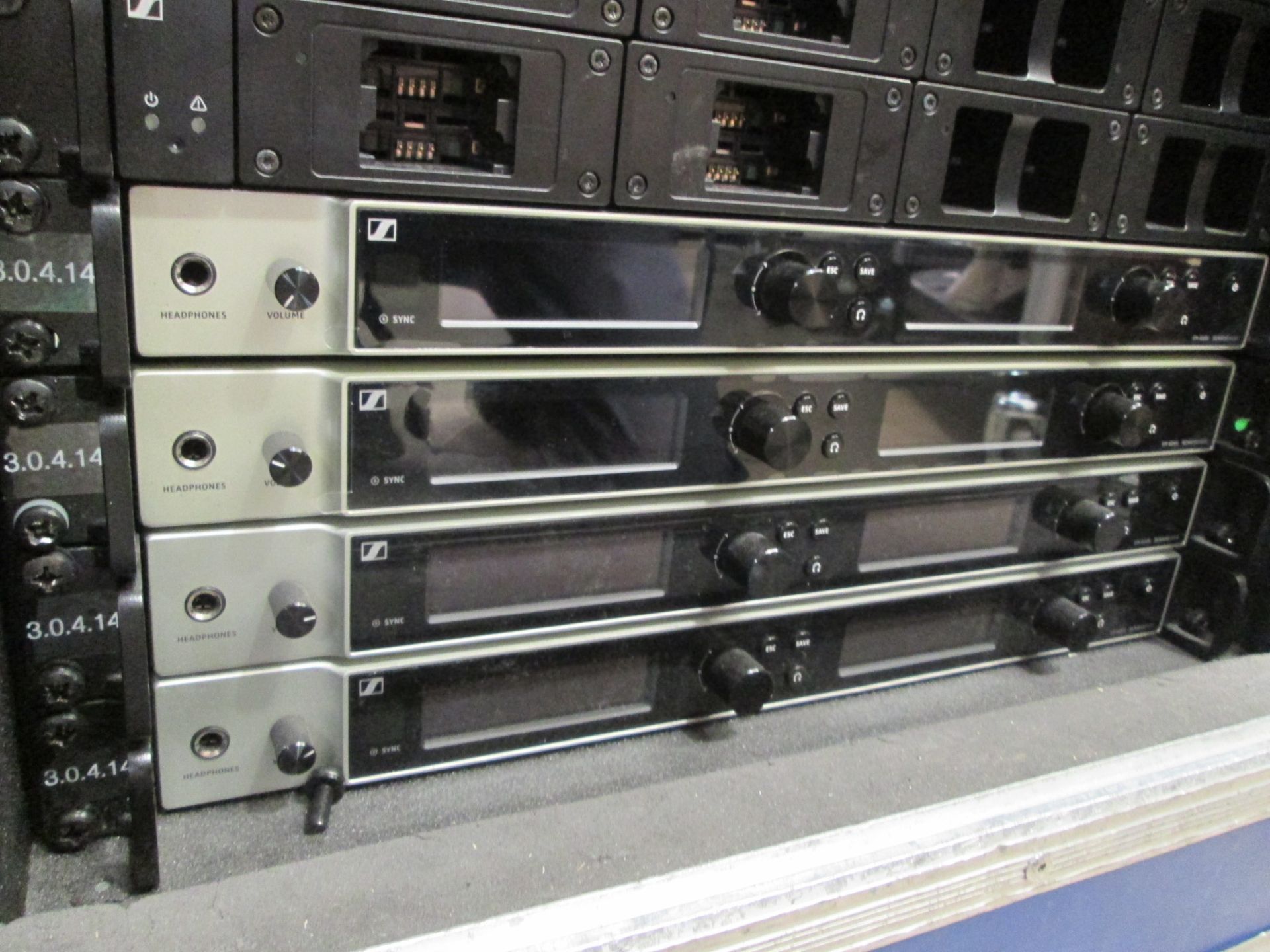 Sennheiser EM 6000 Dante Radio Rack. To include 4 x digital 2 channel UHF receivers, 4 x - Image 3 of 15