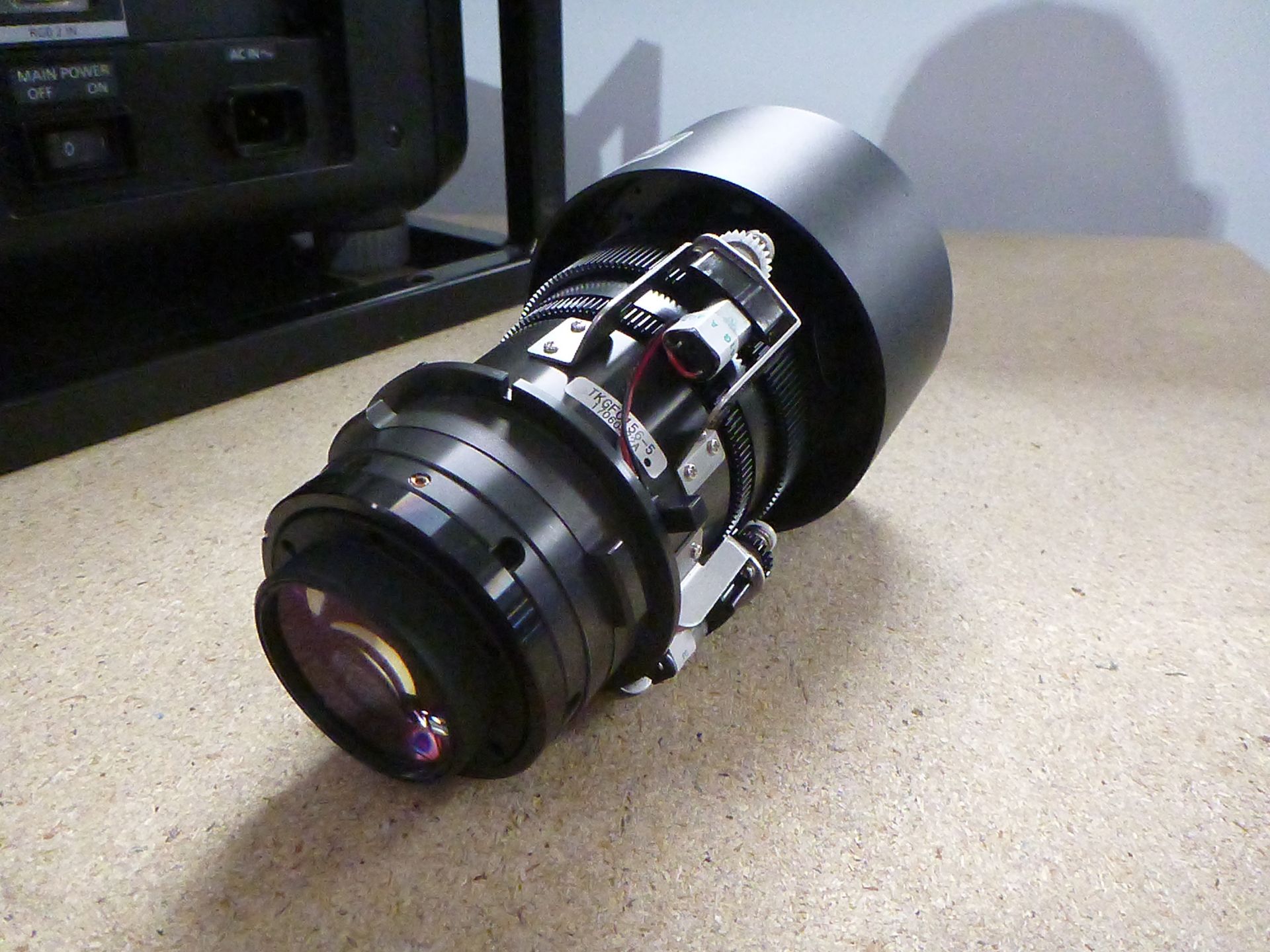 Panasonic Laser Projector, Model PT-RZ970, S/N DA8410049, YOM 2018, In flight case with standard 1. - Image 10 of 12