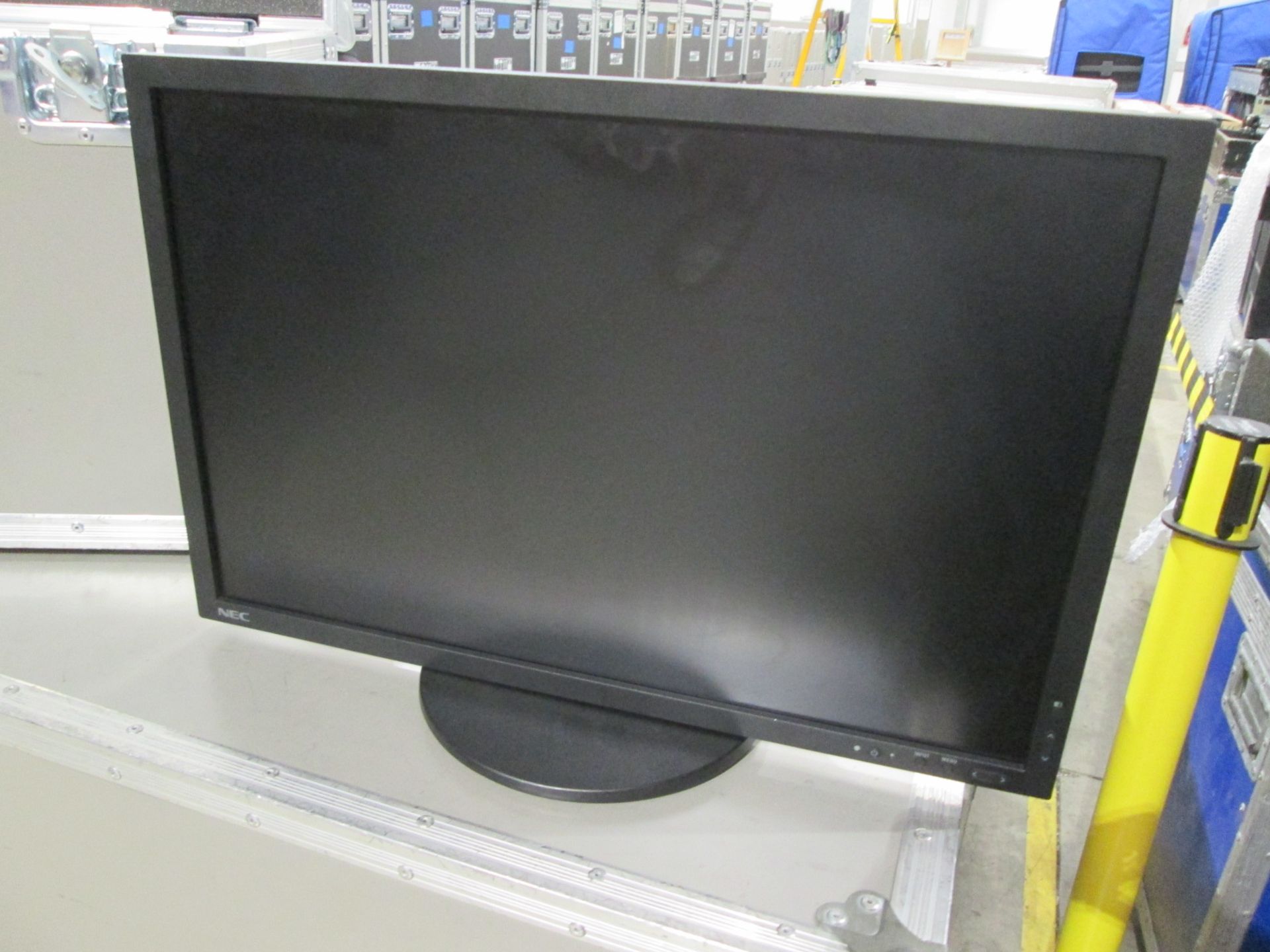 NEC PA243W 24" LCD Monitors (Qty 3) In flight cases