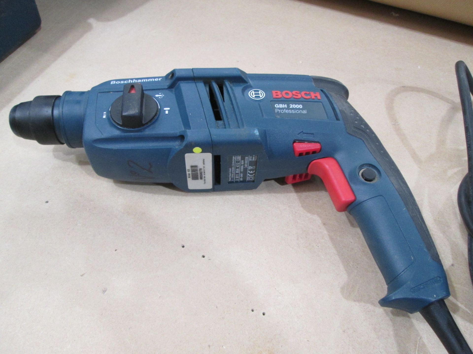 Bosch Professional GBH2000 Hammer Drill, 240V