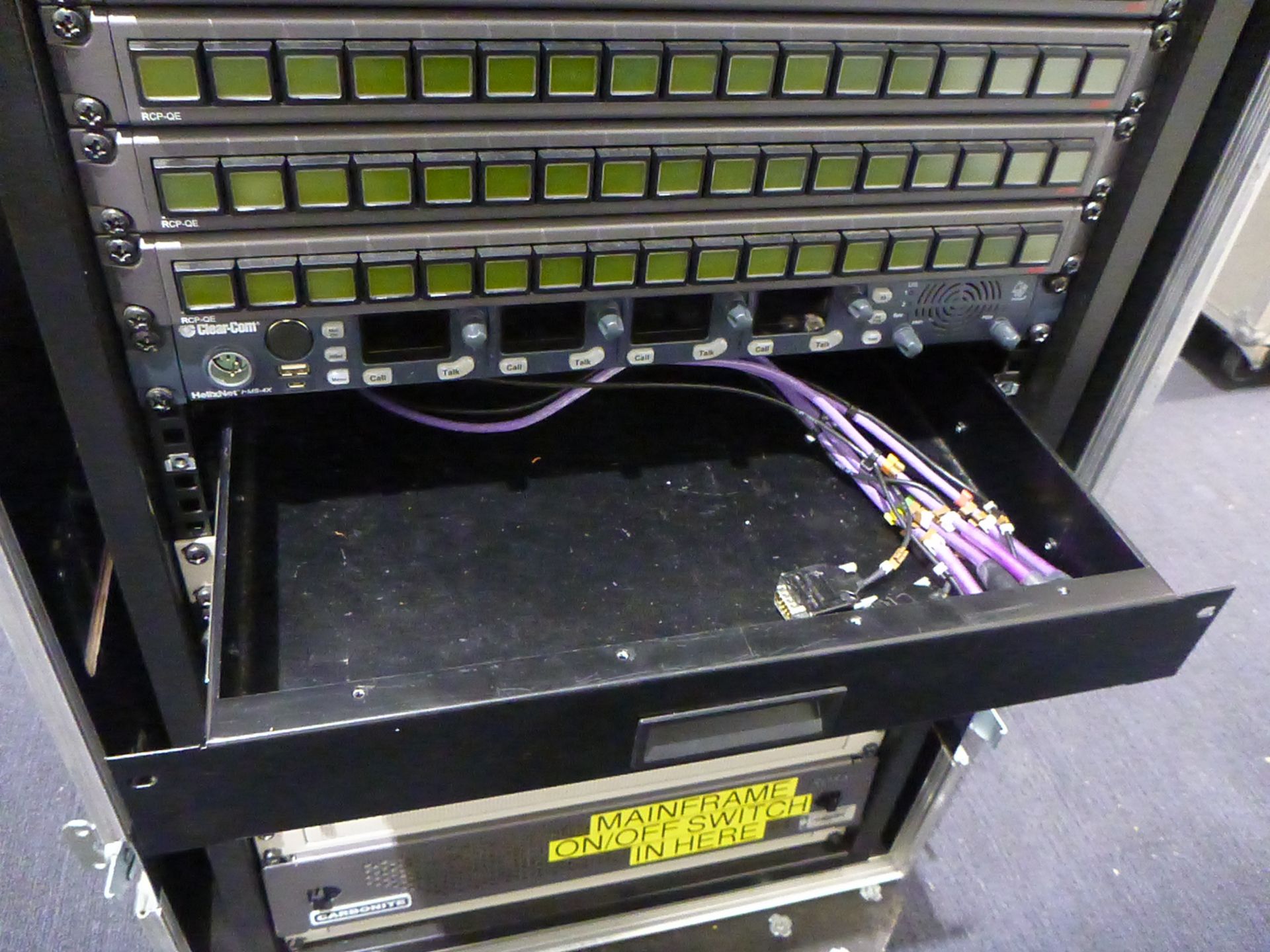 Portable Production Unit (PPU) To include Ross Carbonite Black 2 control desk, Ross SRG-4400 sync - Image 11 of 33