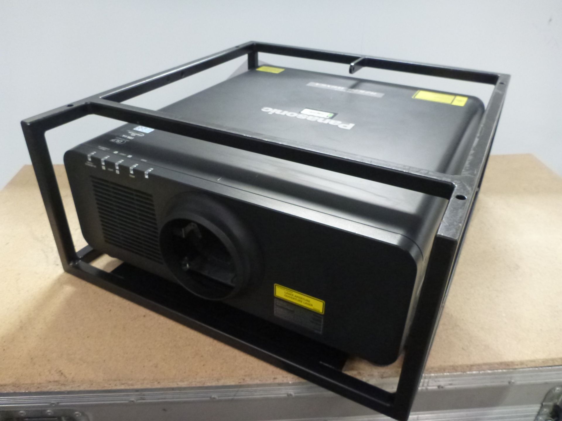 Panasonic Laser Projector, Model PT-RZ670, S/N SH5512099, YOM 2015, In flight case with standard 1.