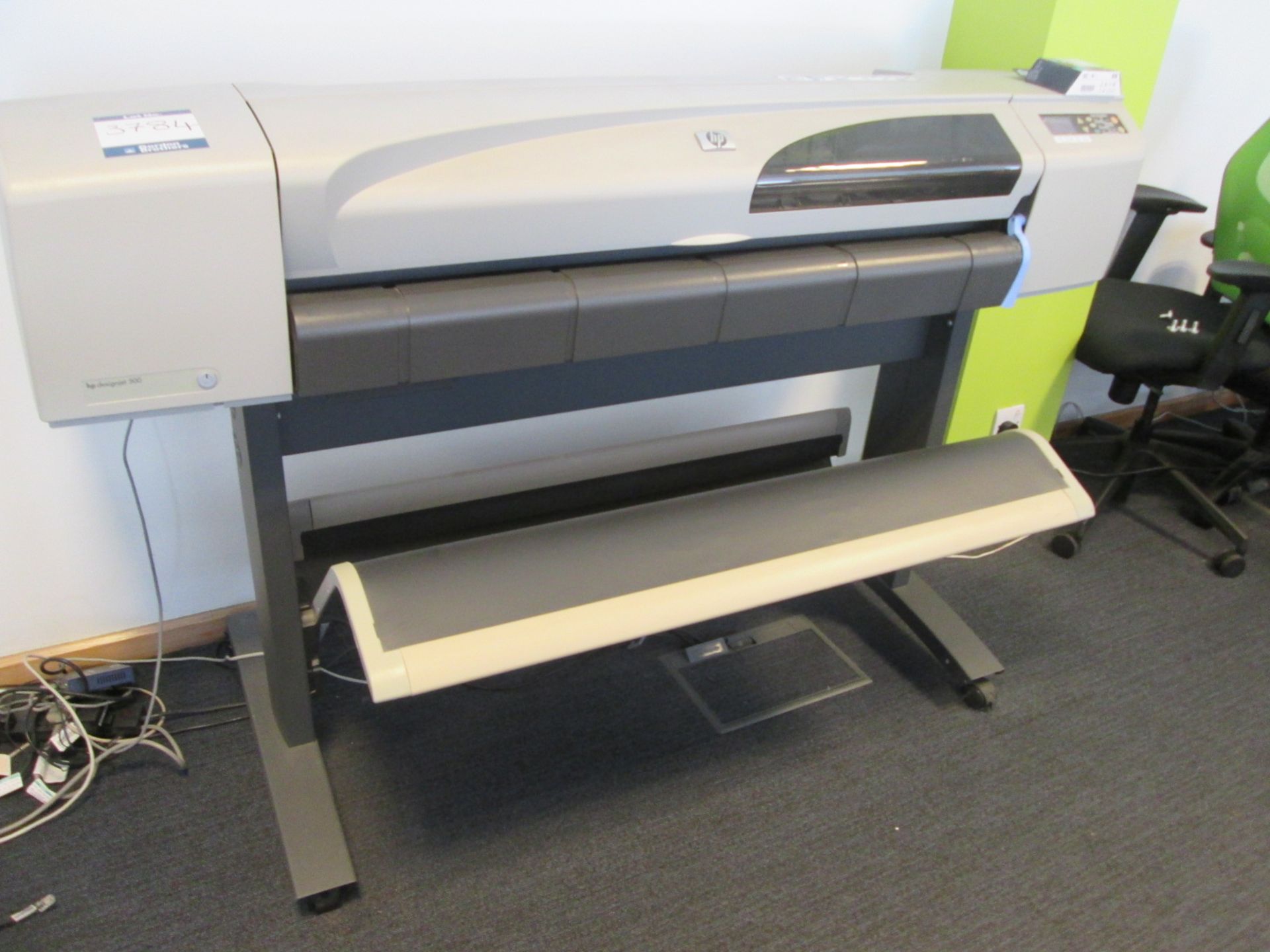 HP Designjet 500 A0 Colour Printer. S/N SG478103F. Model # C7770B