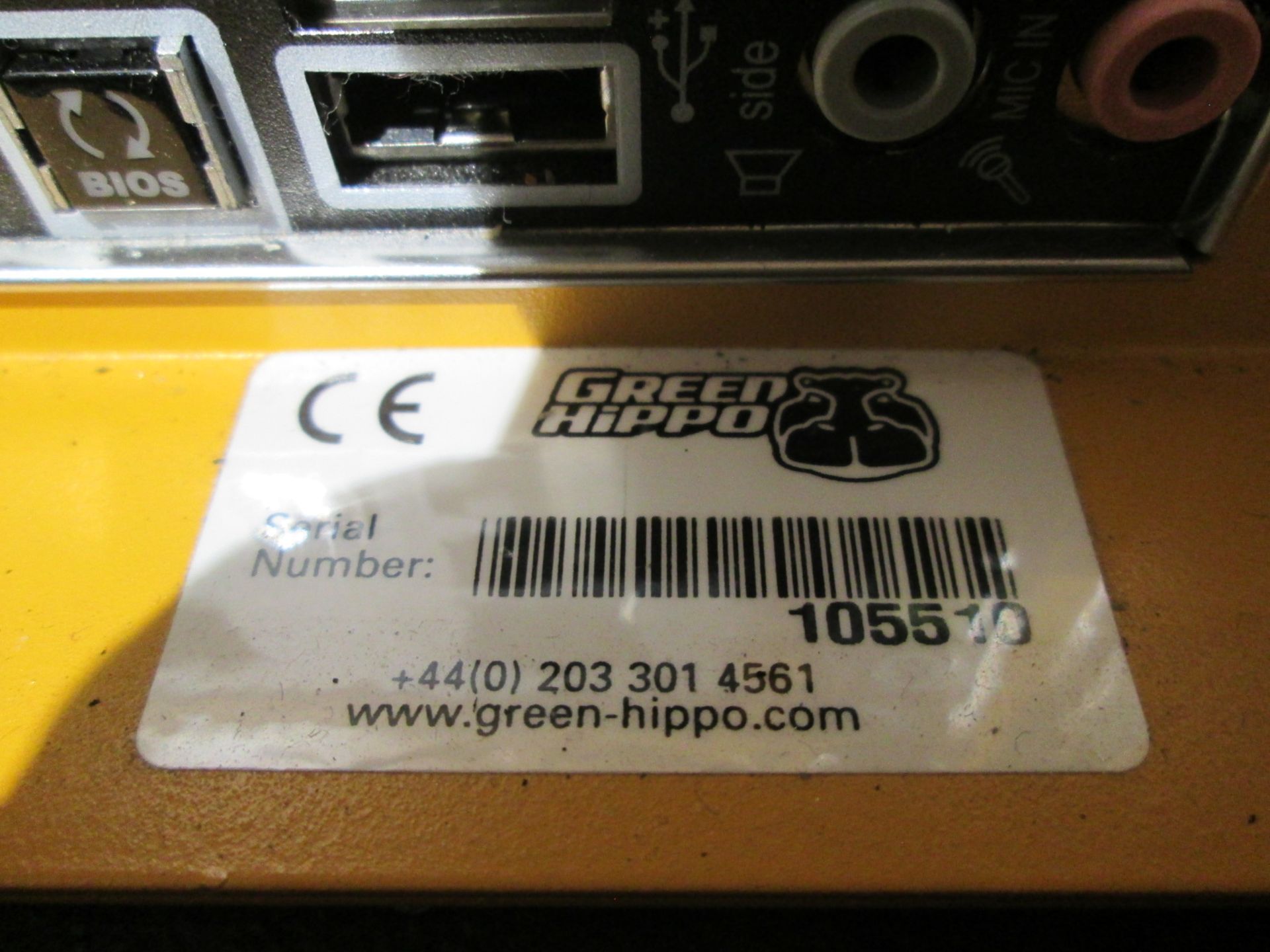 Green Hippo 2 Kan Media Player. S/N 105510. In flight case - Image 7 of 8