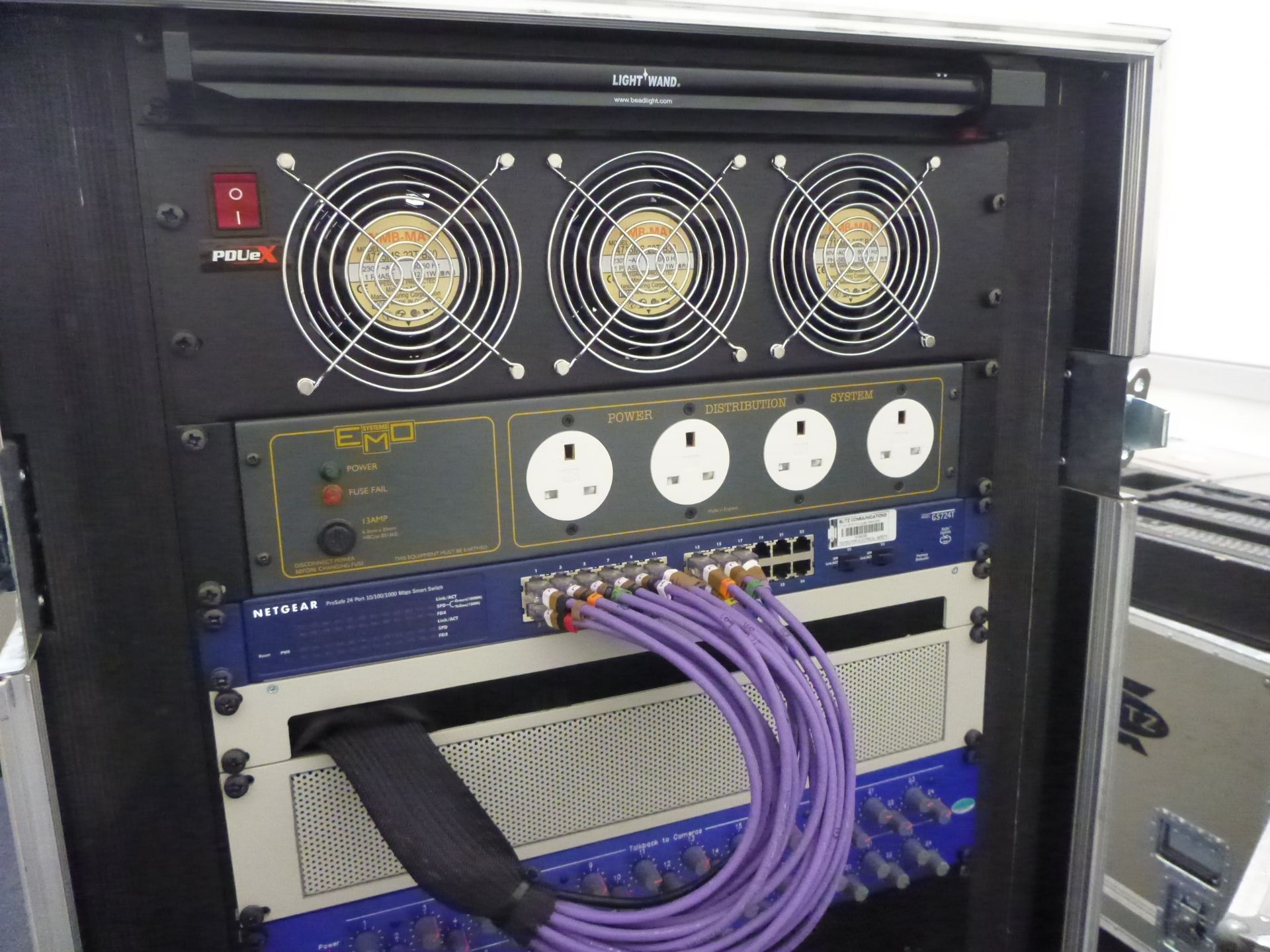 Portable Production Unit (PPU) To include Ross Carbonite Black 2 control desk, Ross SRG-4400 sync - Image 19 of 33