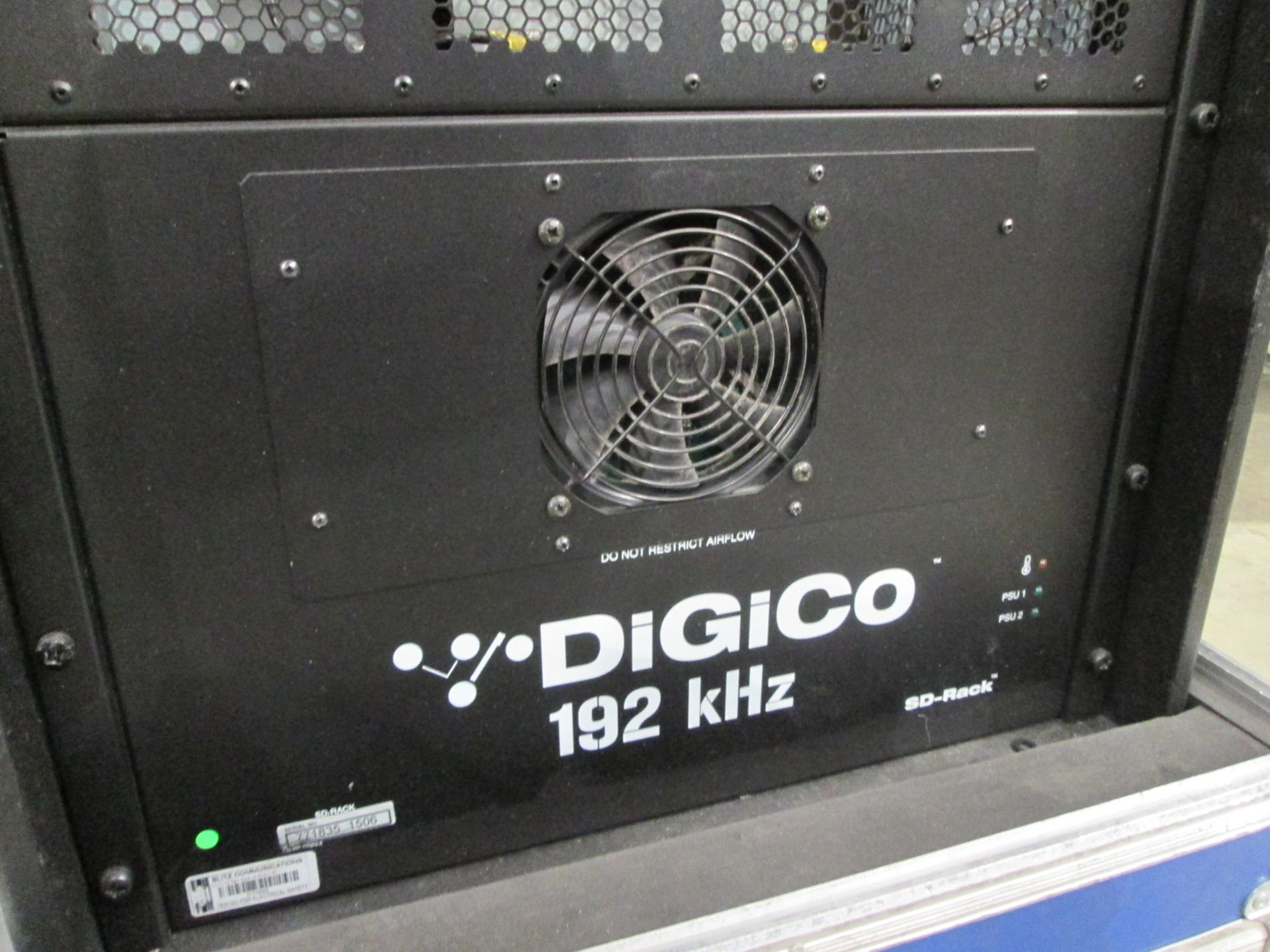 DigiCo 192 kHz SD-Rack Digital Input / Output Frame. S/N 771835 1506 - Image 2 of 7